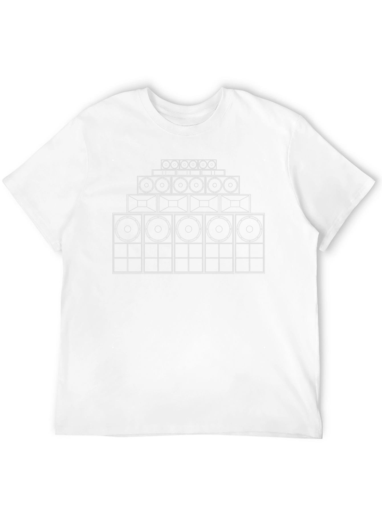 Sound System Graphic Tee - Black Music T-Shirt