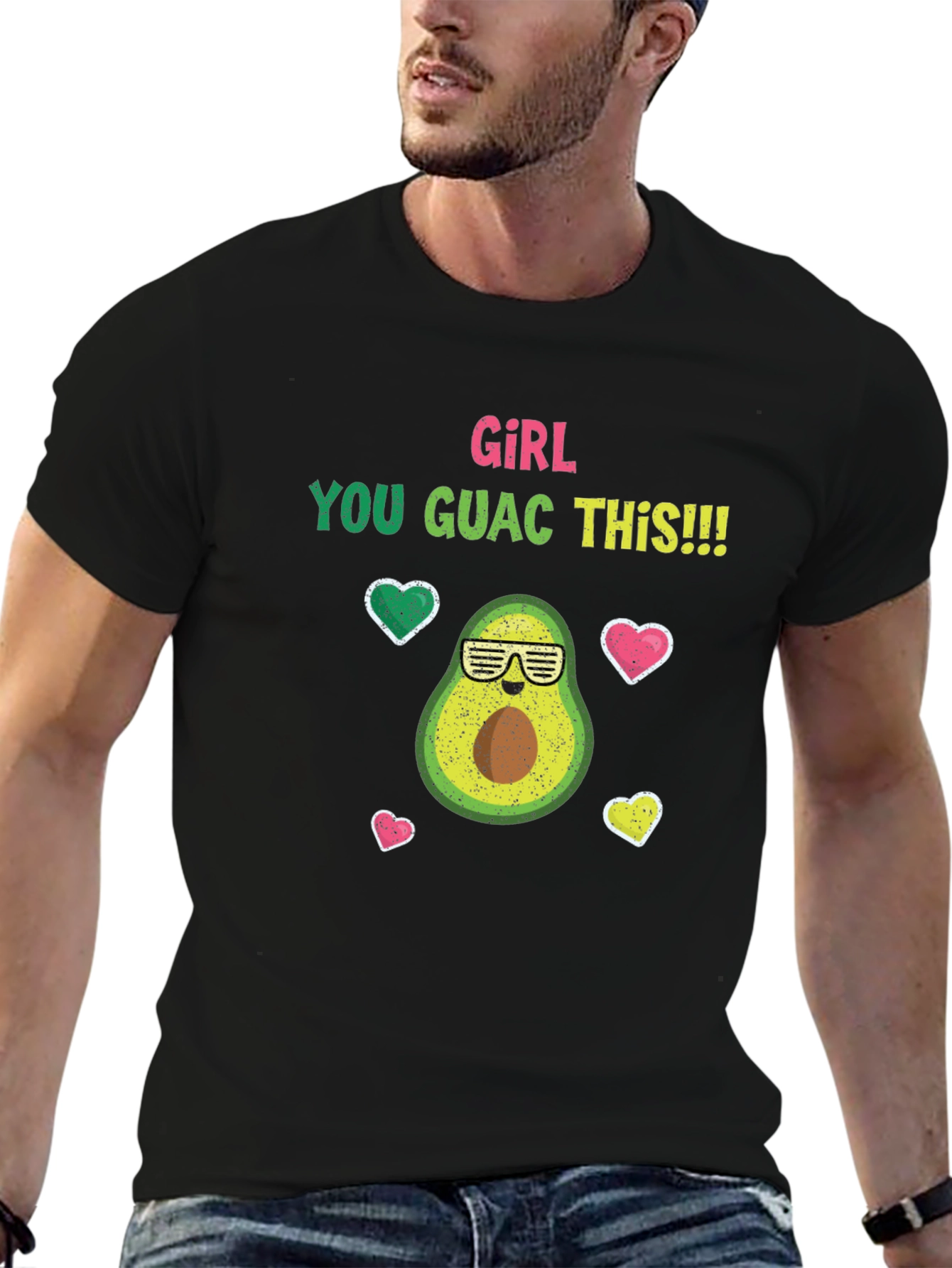 Girl You Guac This Avocado Graphic Tee