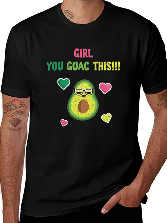 Girl You Guac This Avocado Graphic Tee