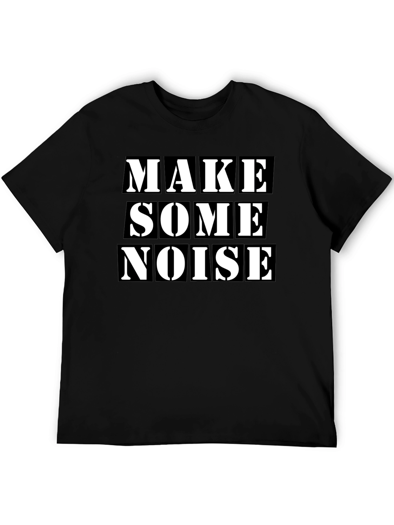 Make Some Noise Graphic Tee - Bold Statement Shirt