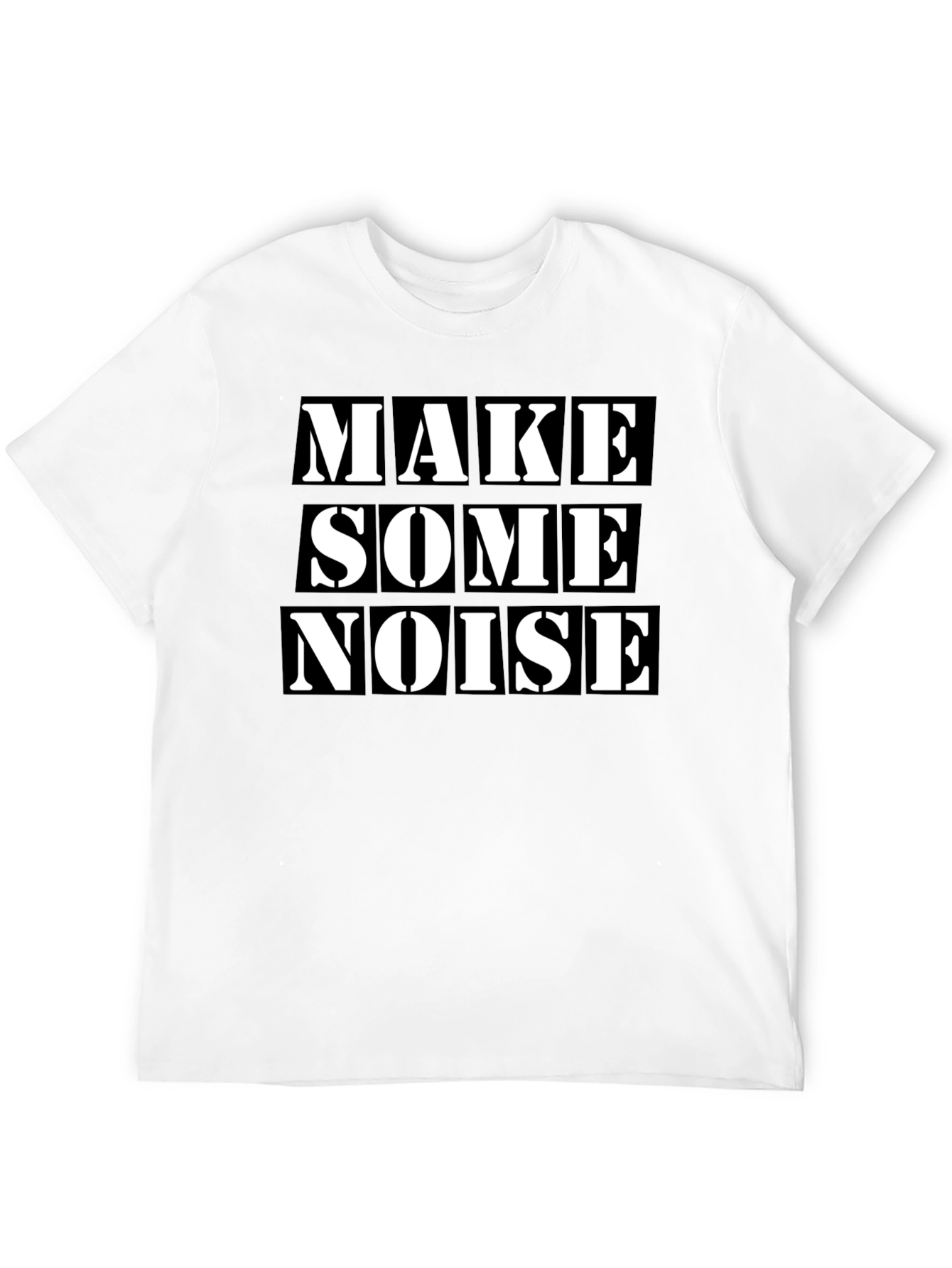 Make Some Noise Graphic Tee - Bold Statement Shirt