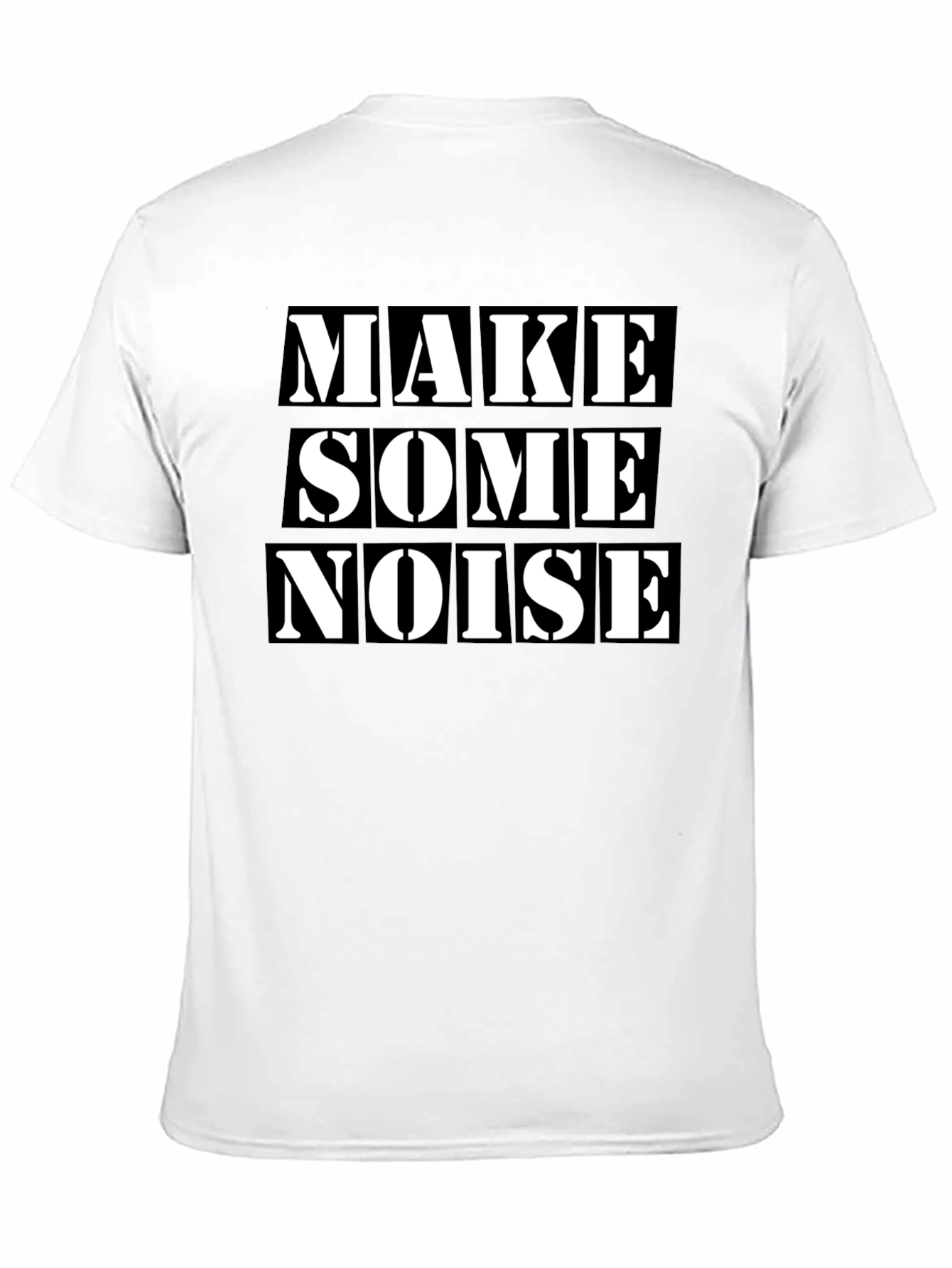 Make Some Noise Graphic Tee - Bold Statement Shirt