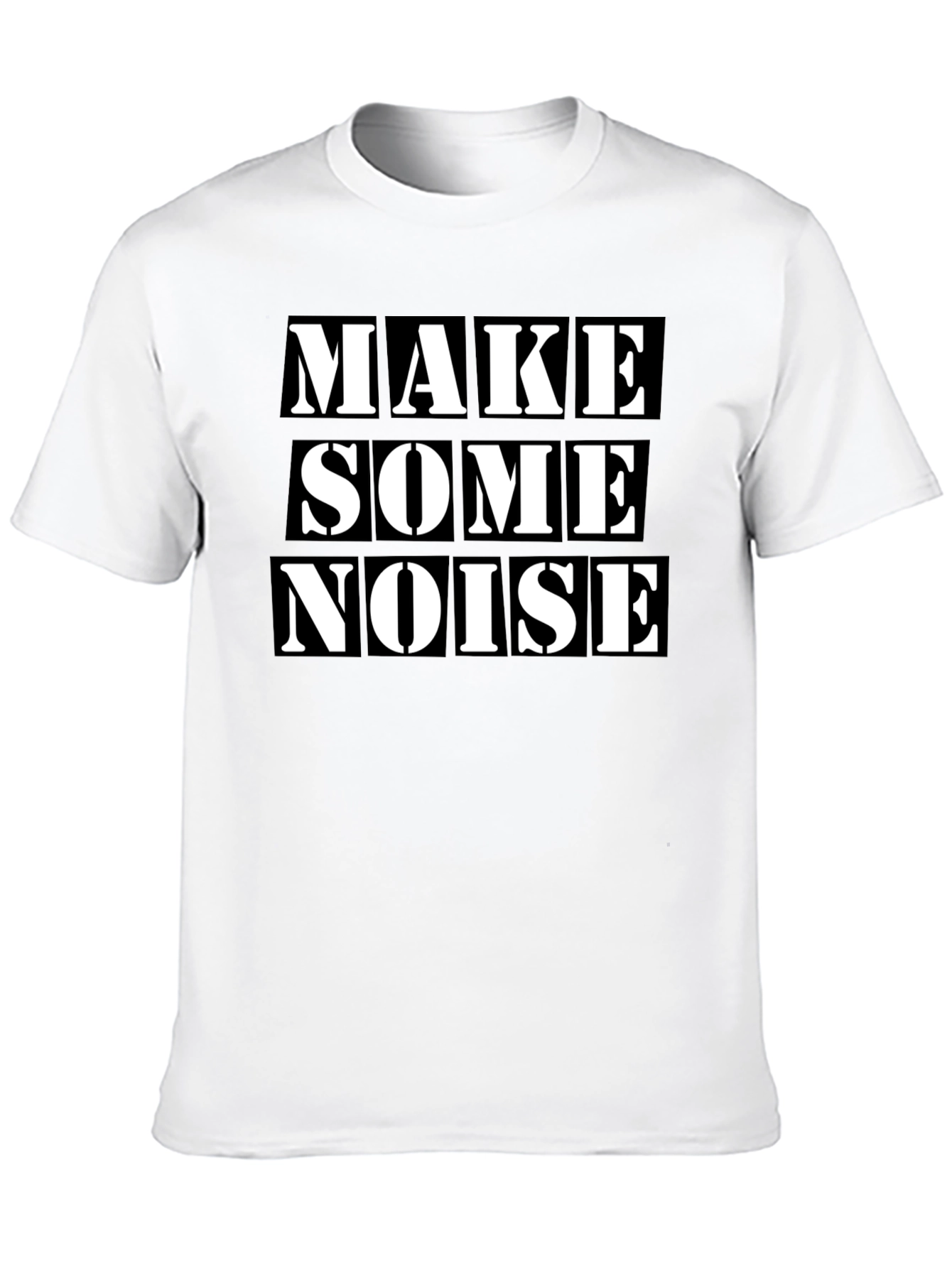 Make Some Noise Graphic Tee - Bold Statement Shirt