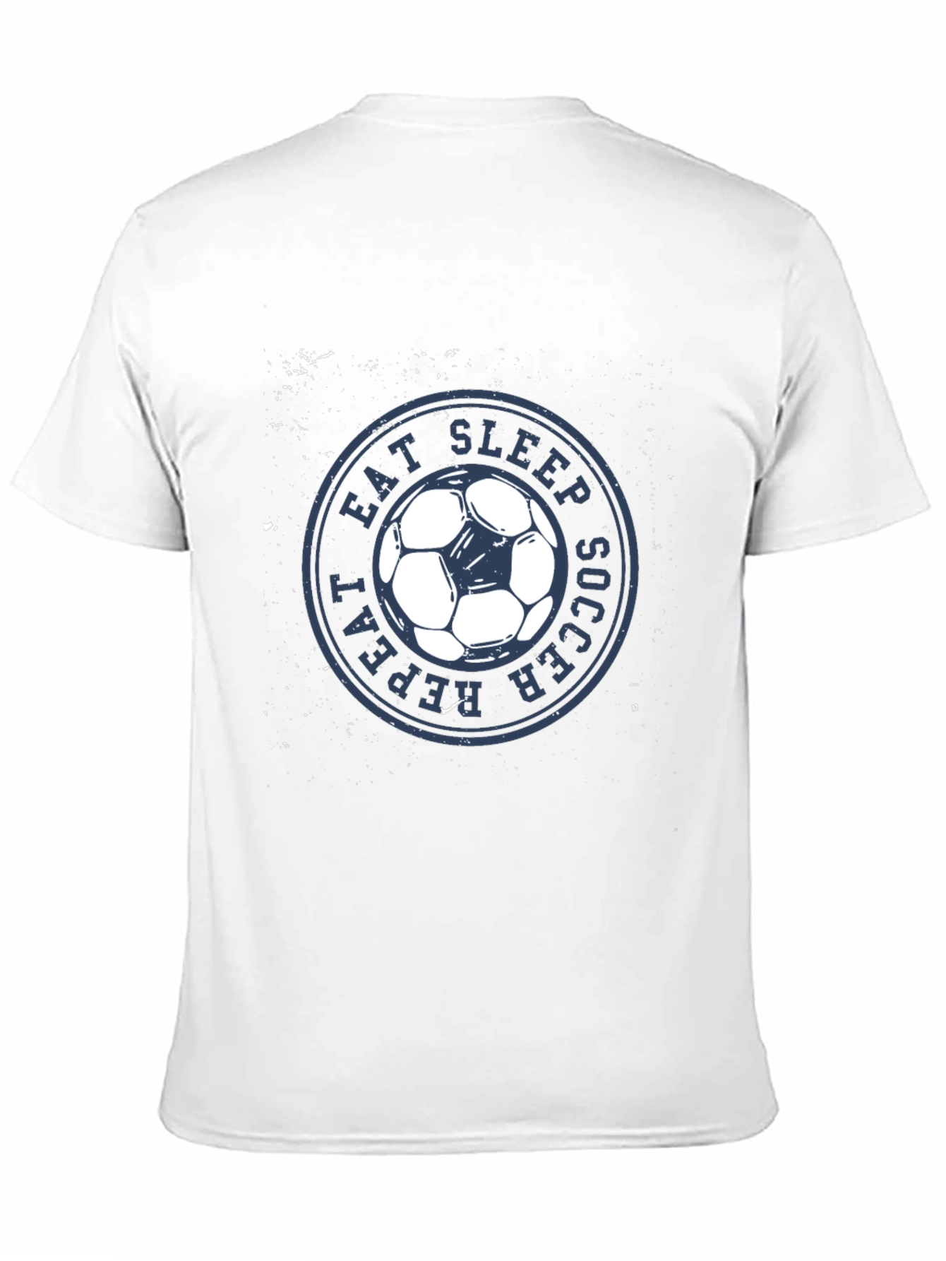 Eat Sleep Soccer Repeat Black T-Shirt