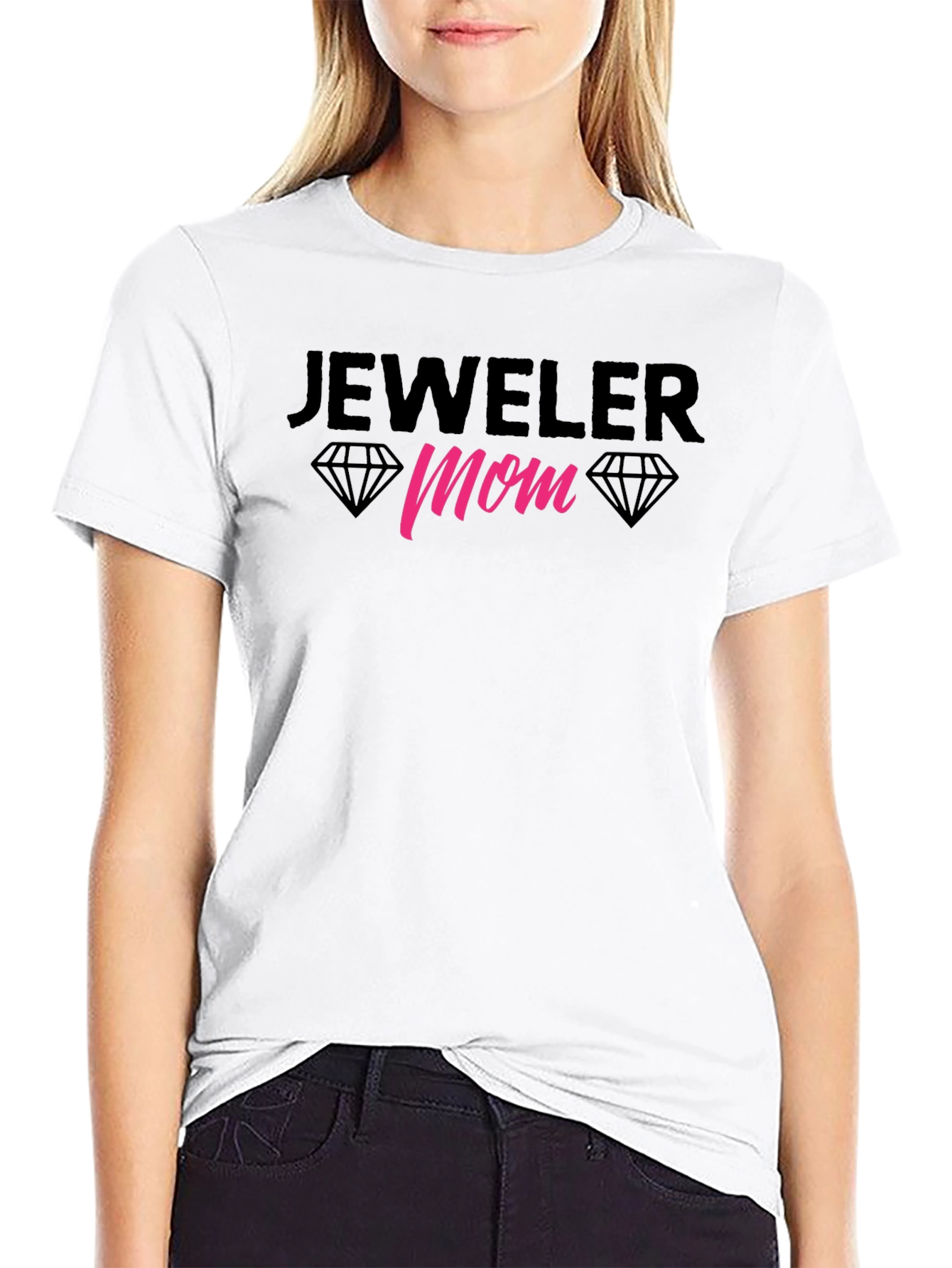 Jeweler Mom T-Shirt - Diamond Lover Gift
