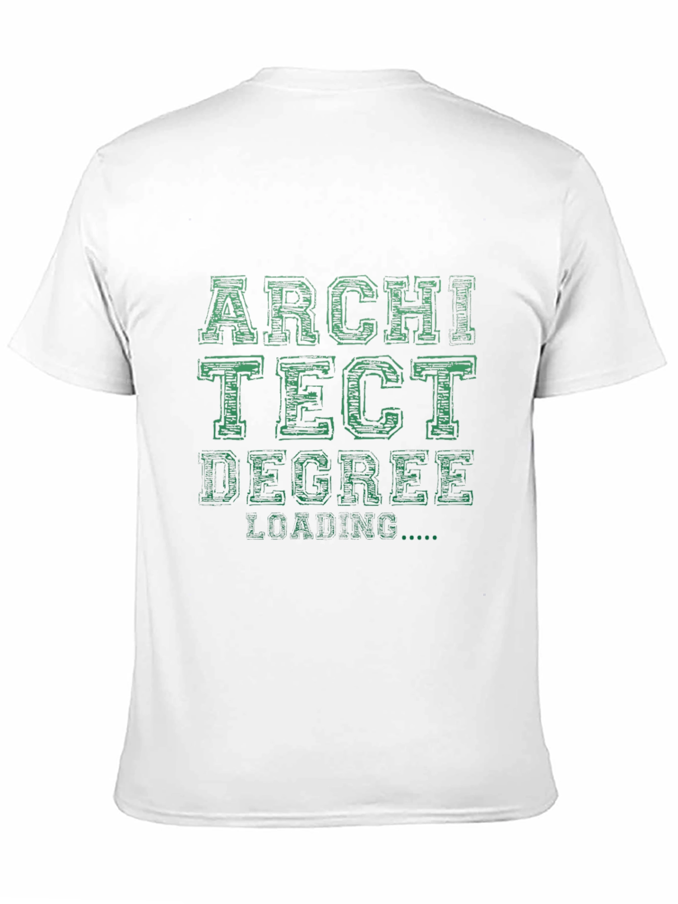 Architect Degree Loading Black T-Shirt