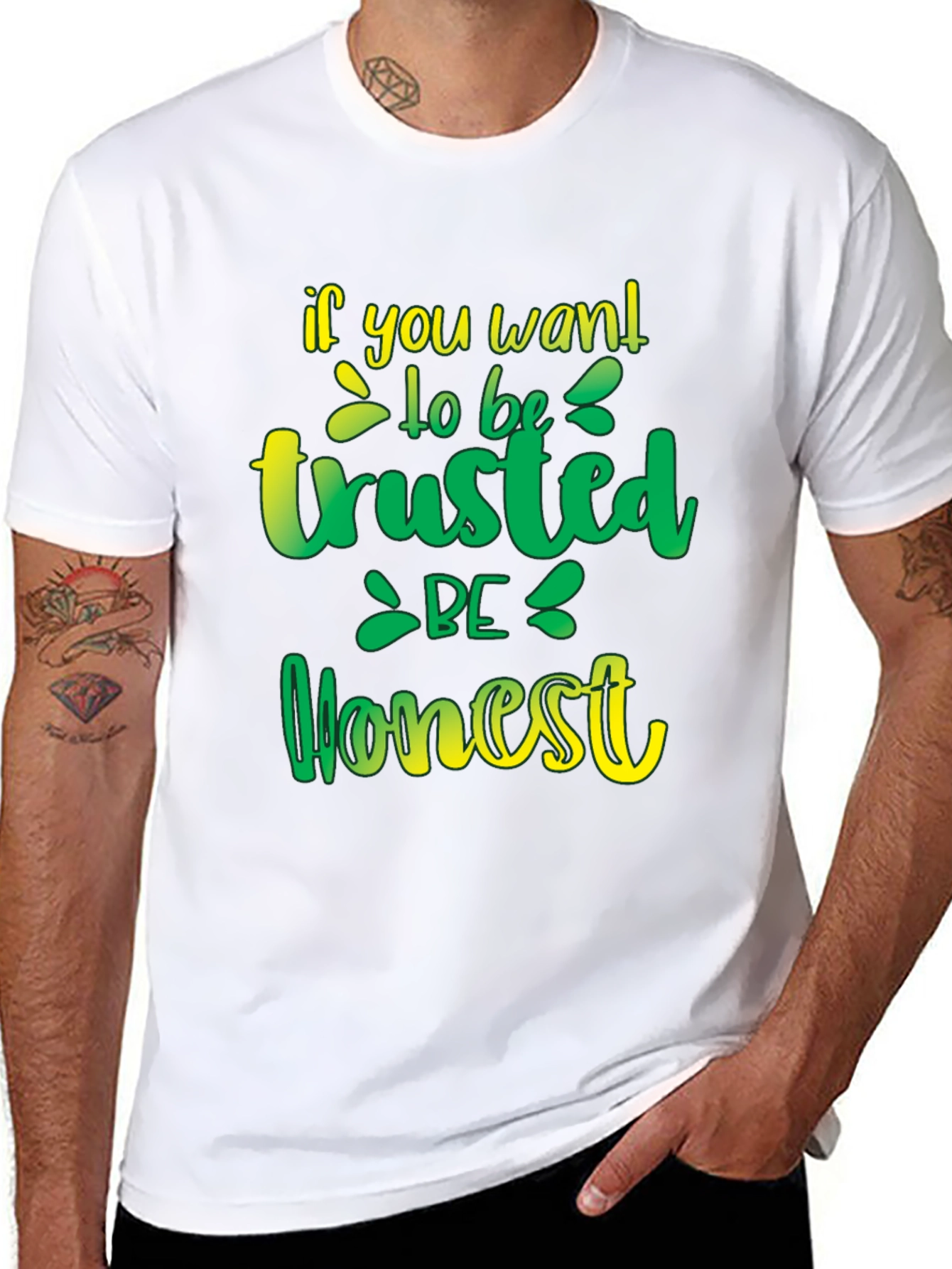 Honesty Graphic Print T-Shirt