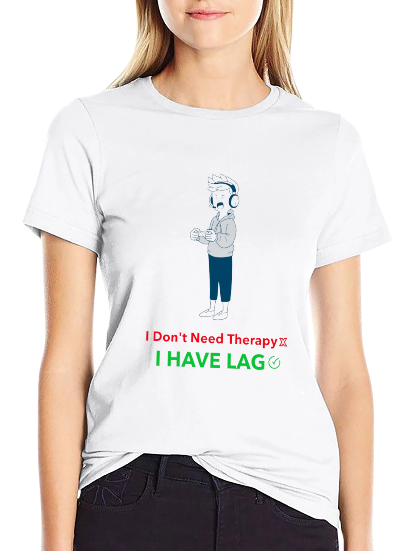 Gamer Humor T-Shirt - I Have Lag
