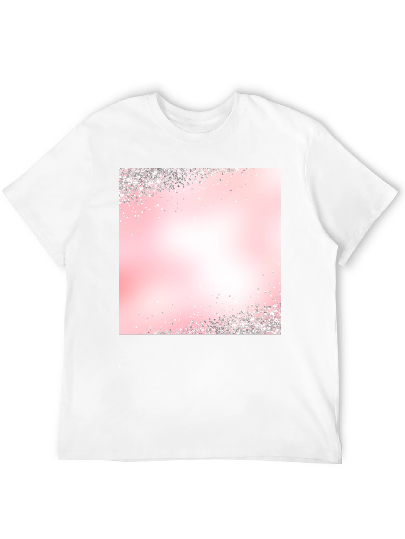 Pink Gradient Sparkle T-Shirt