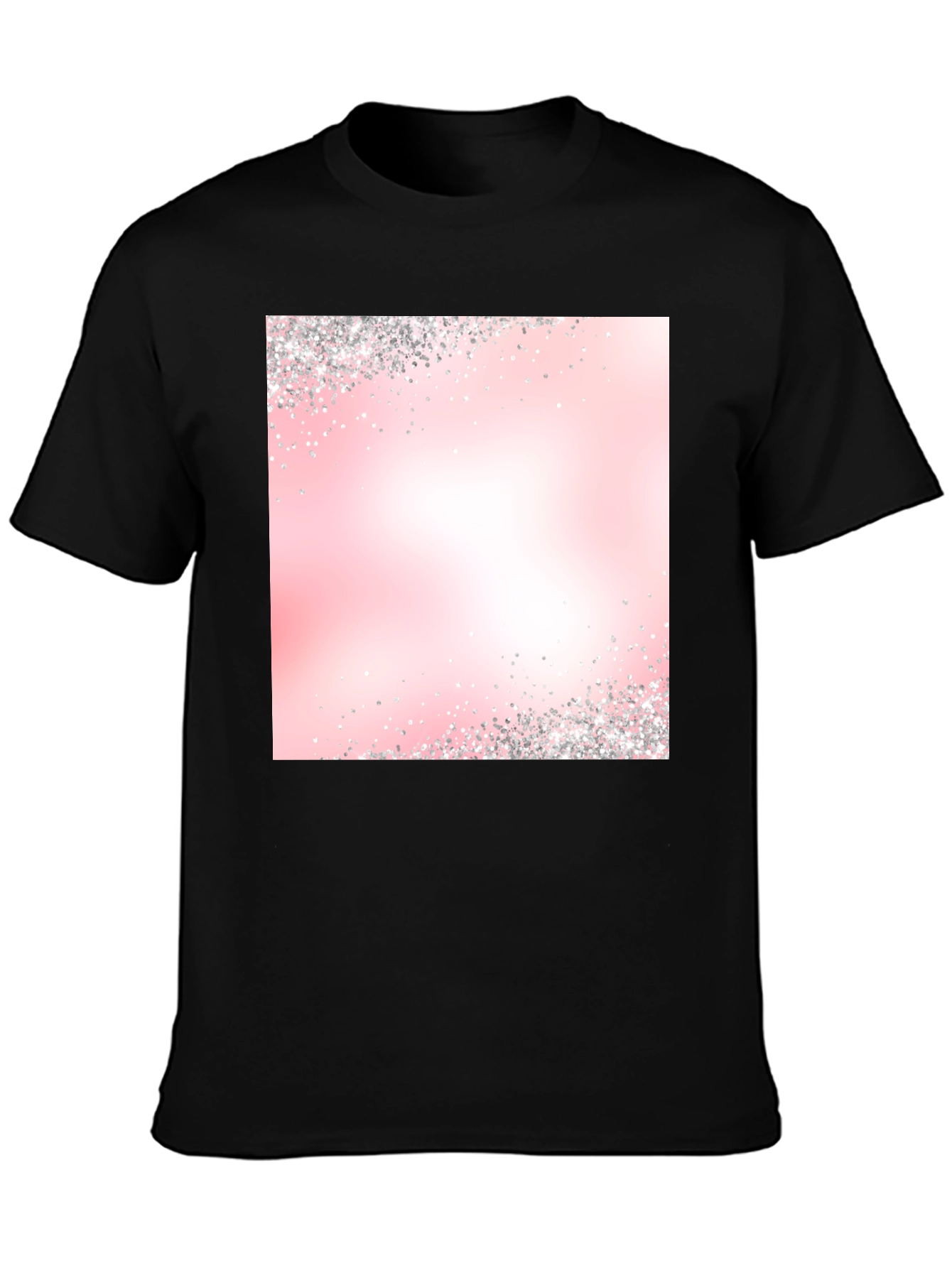 Pink Gradient Sparkle T-Shirt