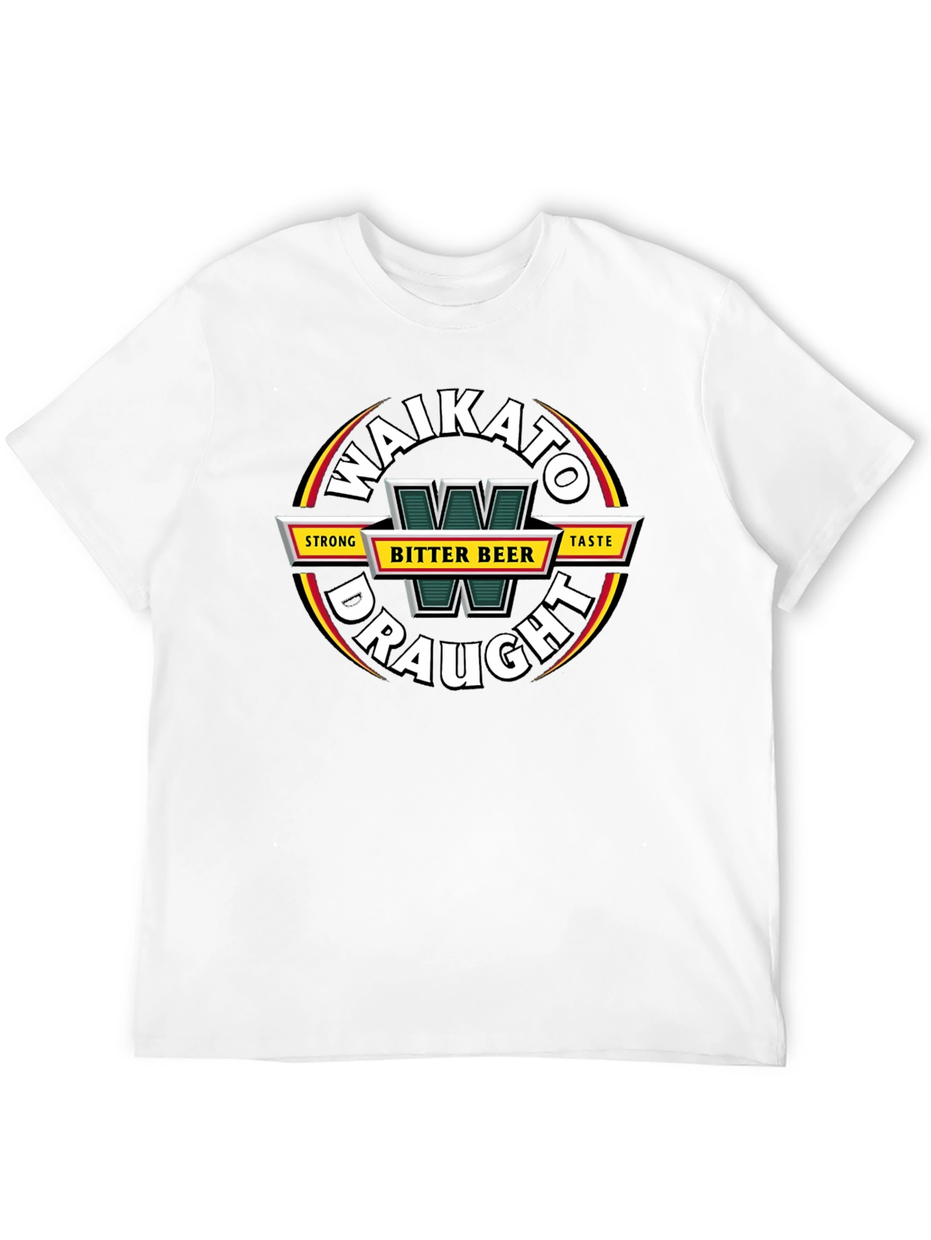 Waikato Draught Beer Black T-Shirt