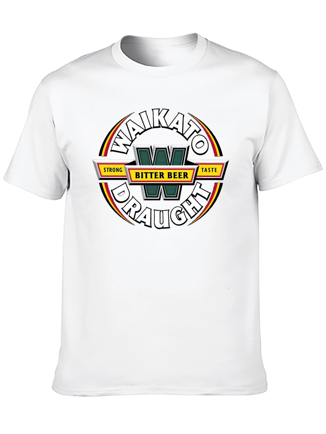 Waikato Draught Beer Black T-Shirt