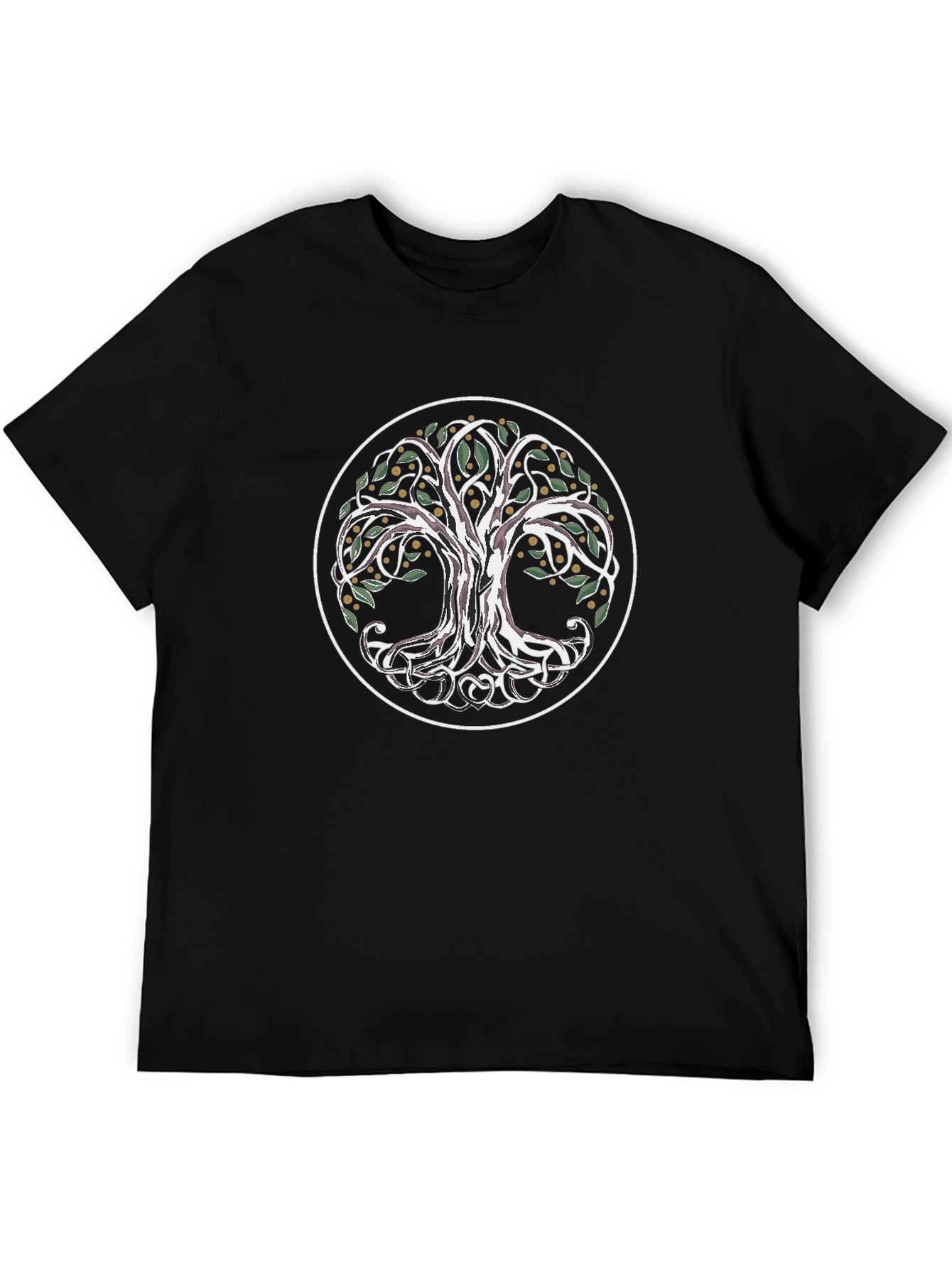 Tree of Life Graphic T-Shirt - Celtic Knot Design