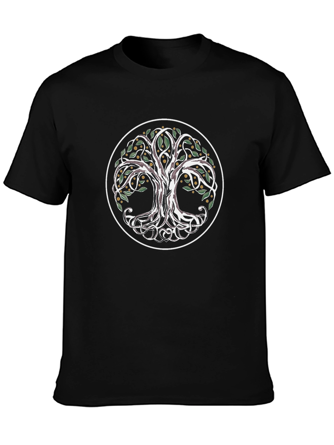 Tree of Life Graphic T-Shirt - Celtic Knot Design