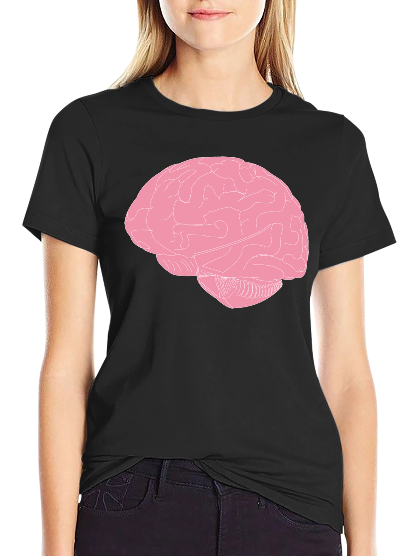 Brain Graphic T-Shirt - Smart & Stylish!