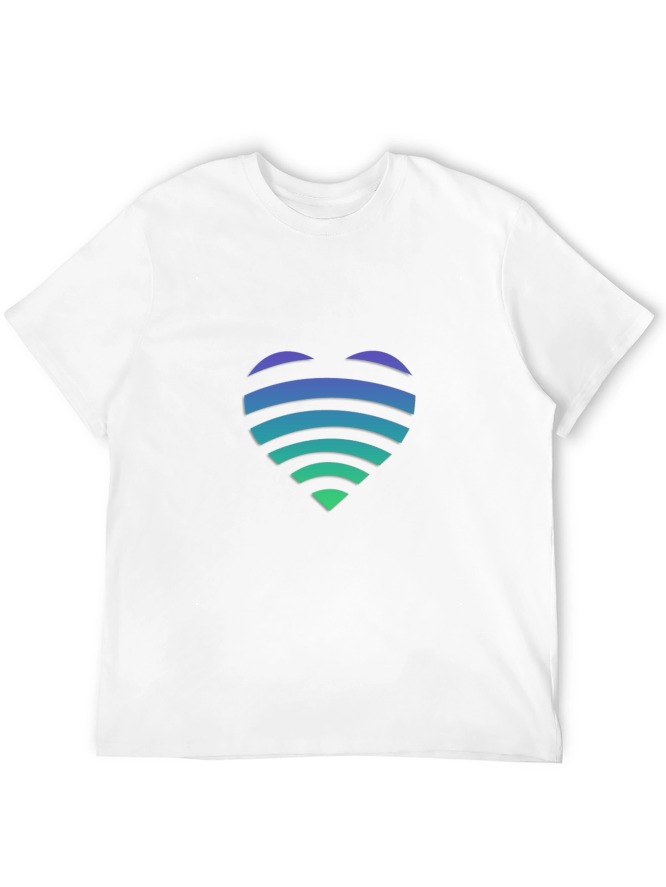 Heartbeat Graphic Black T-Shirt