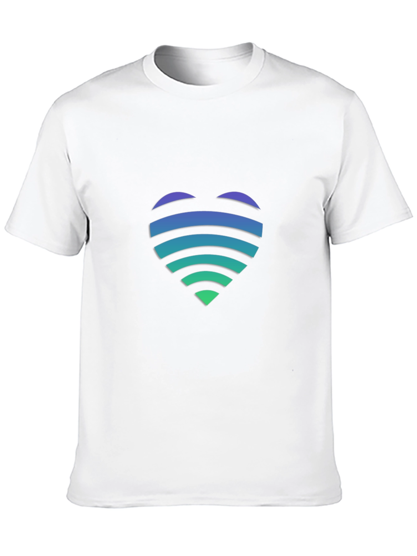 Heartbeat Graphic Black T-Shirt