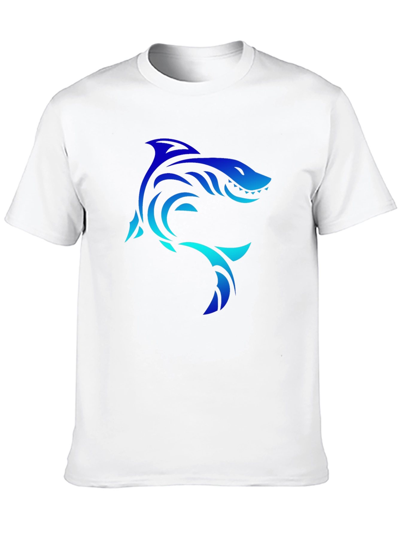 Shark Graphic Black Tee - Cool Unique Design
