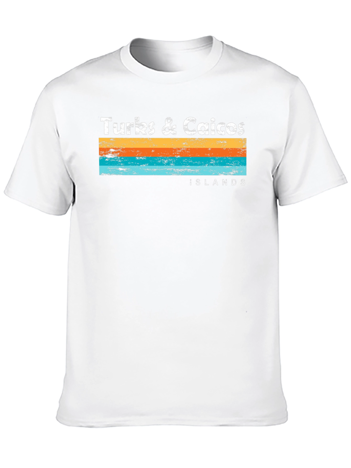 Turks & Caicos Islands Graphic Tee - Black