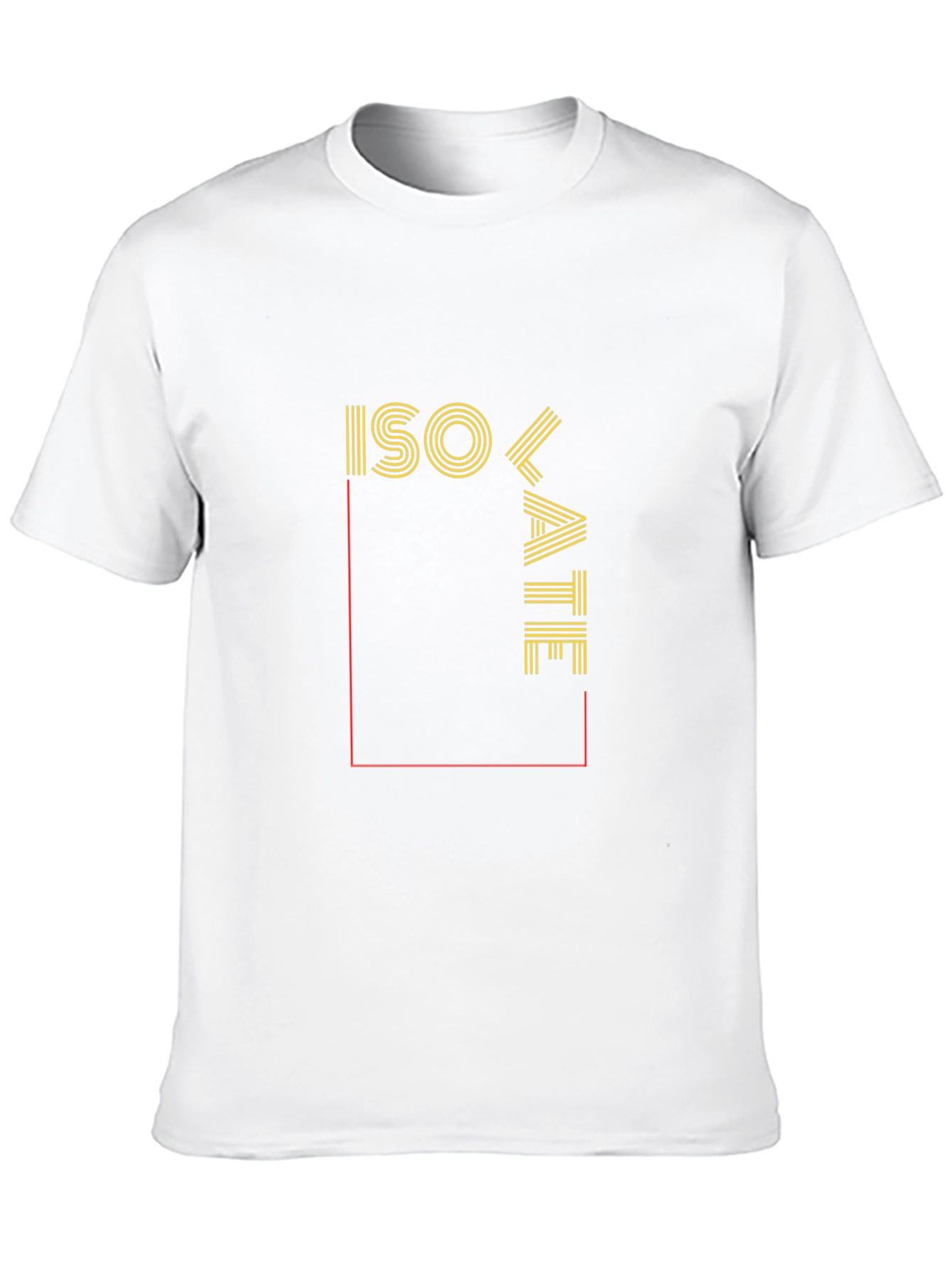 Isolate Graphic Print Black Tee