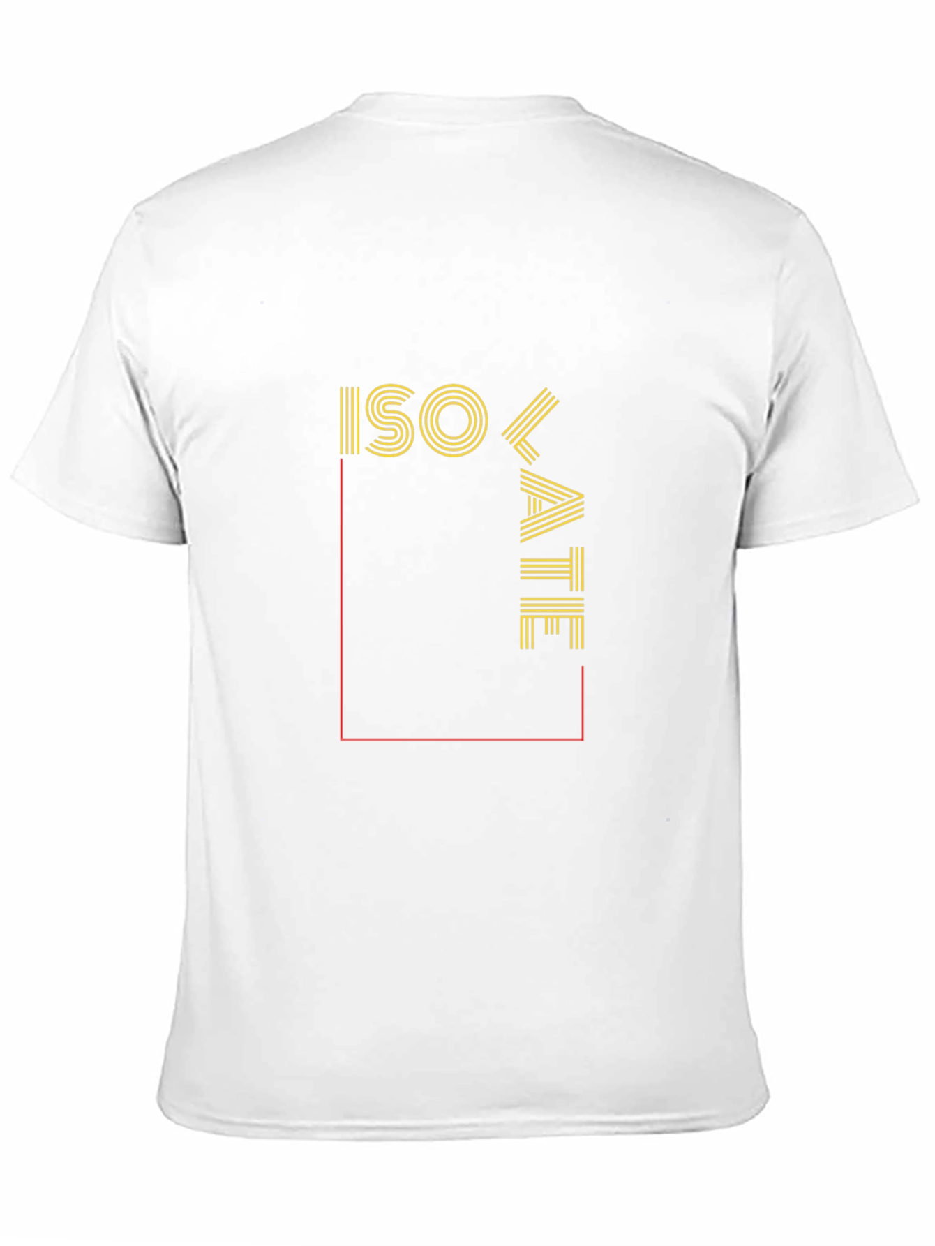 Isolate Graphic Print Black Tee