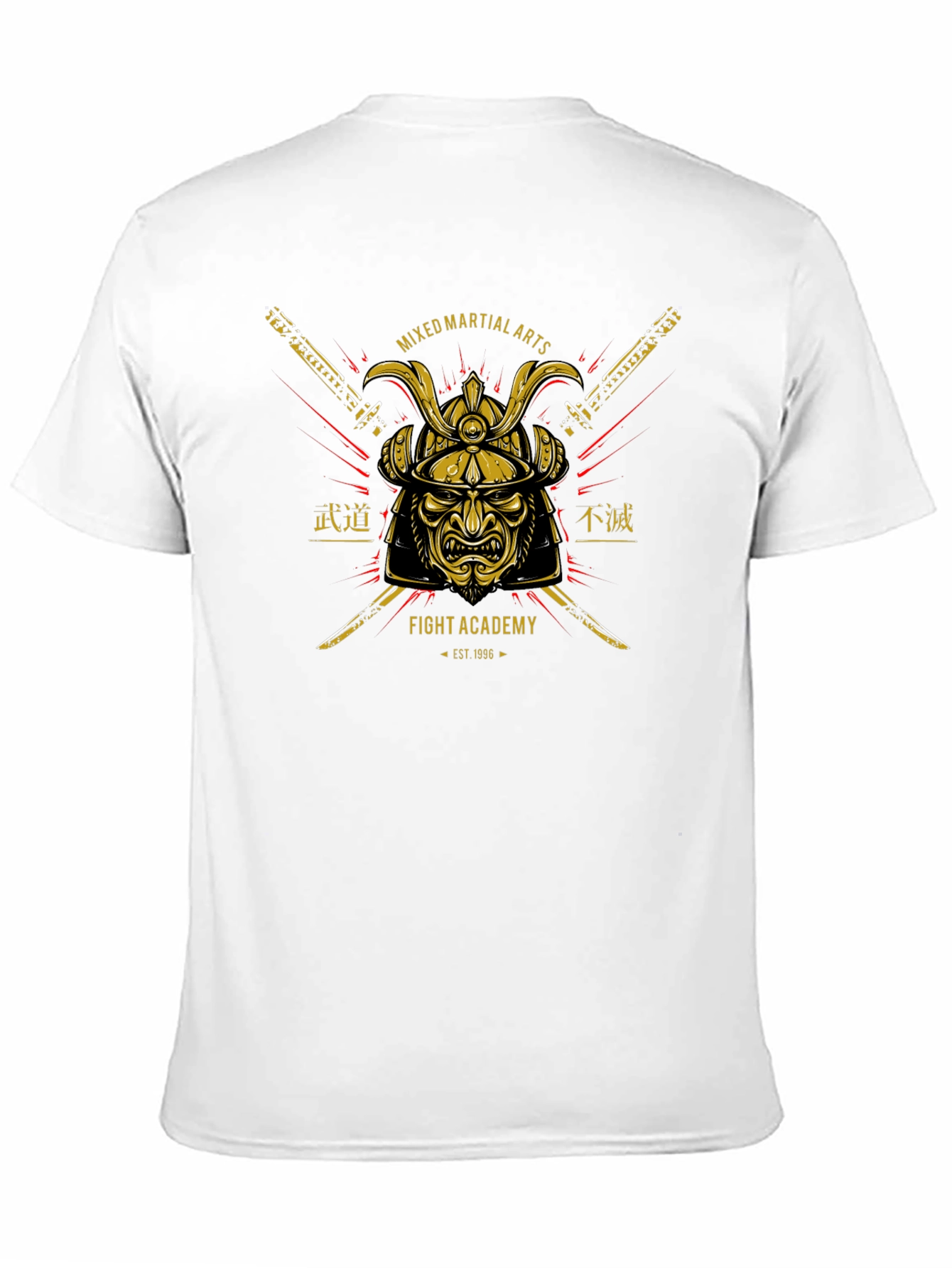 Martial Arts Samurai Graphic T-Shirt