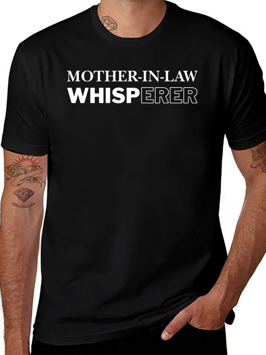 Mother-In-Law Whisperer Black T-Shirt