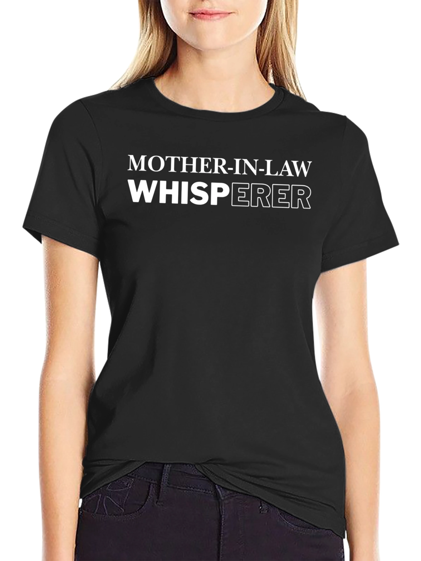 Mother-In-Law Whisperer Black T-Shirt