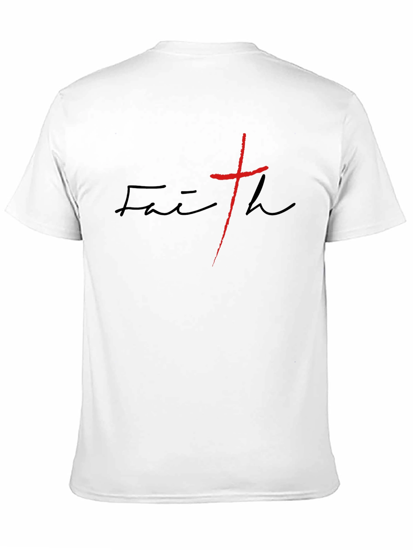 Faith Cross Graphic T-Shirt - Christian Apparel