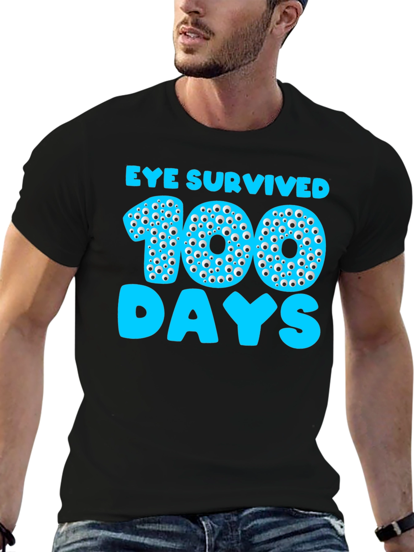 Eye Survived 100 Days T-Shirt