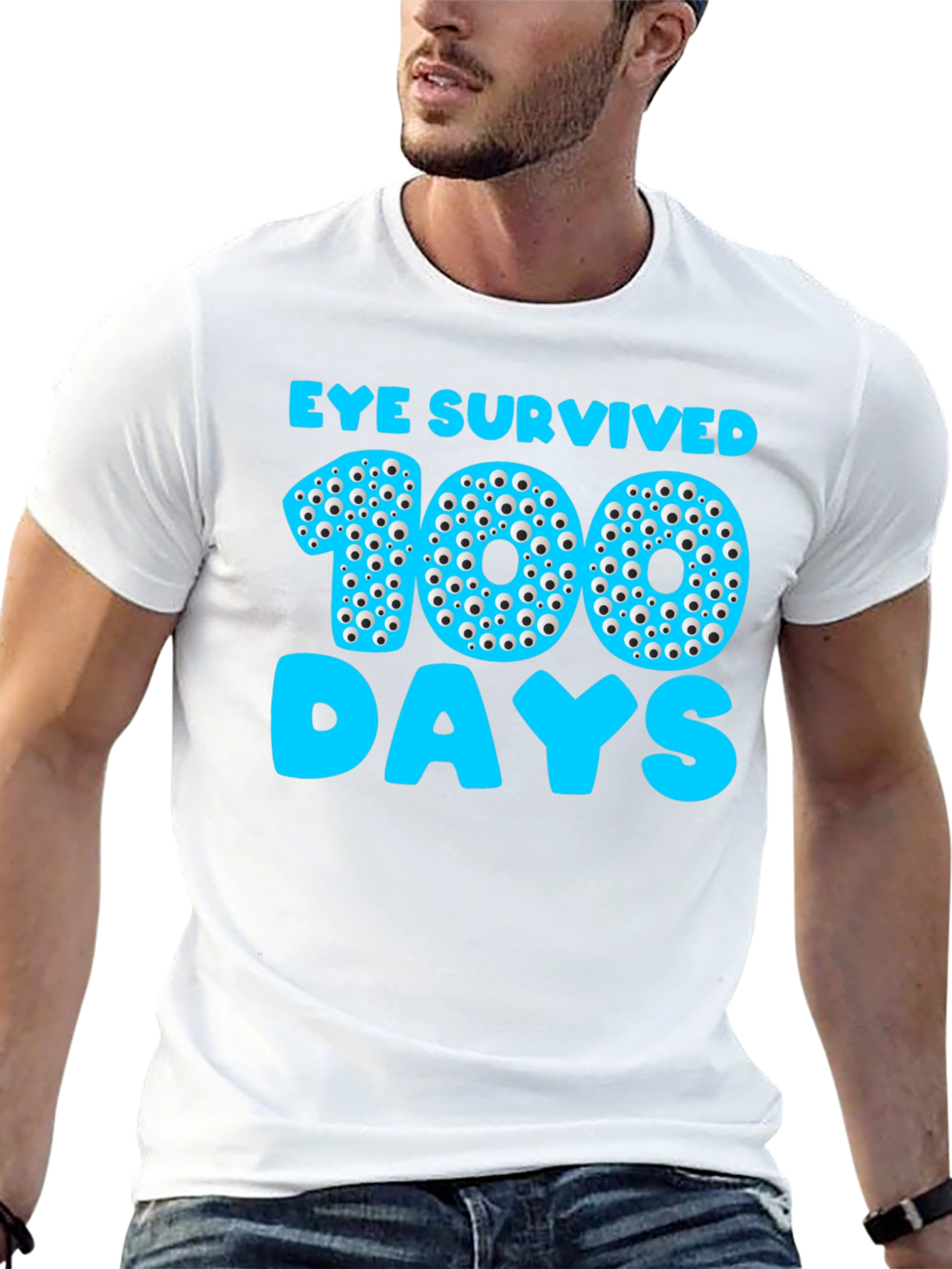 Eye Survived 100 Days T-Shirt