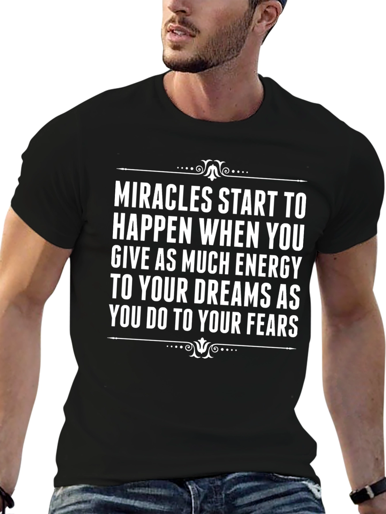 Inspirational T-Shirt: Miracles Start To Happen
