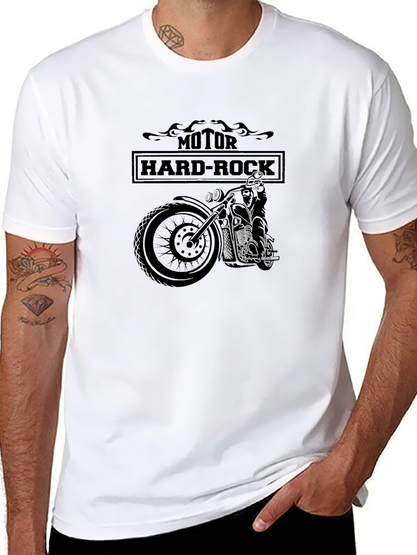 Motor Hard Rock Black T-Shirt