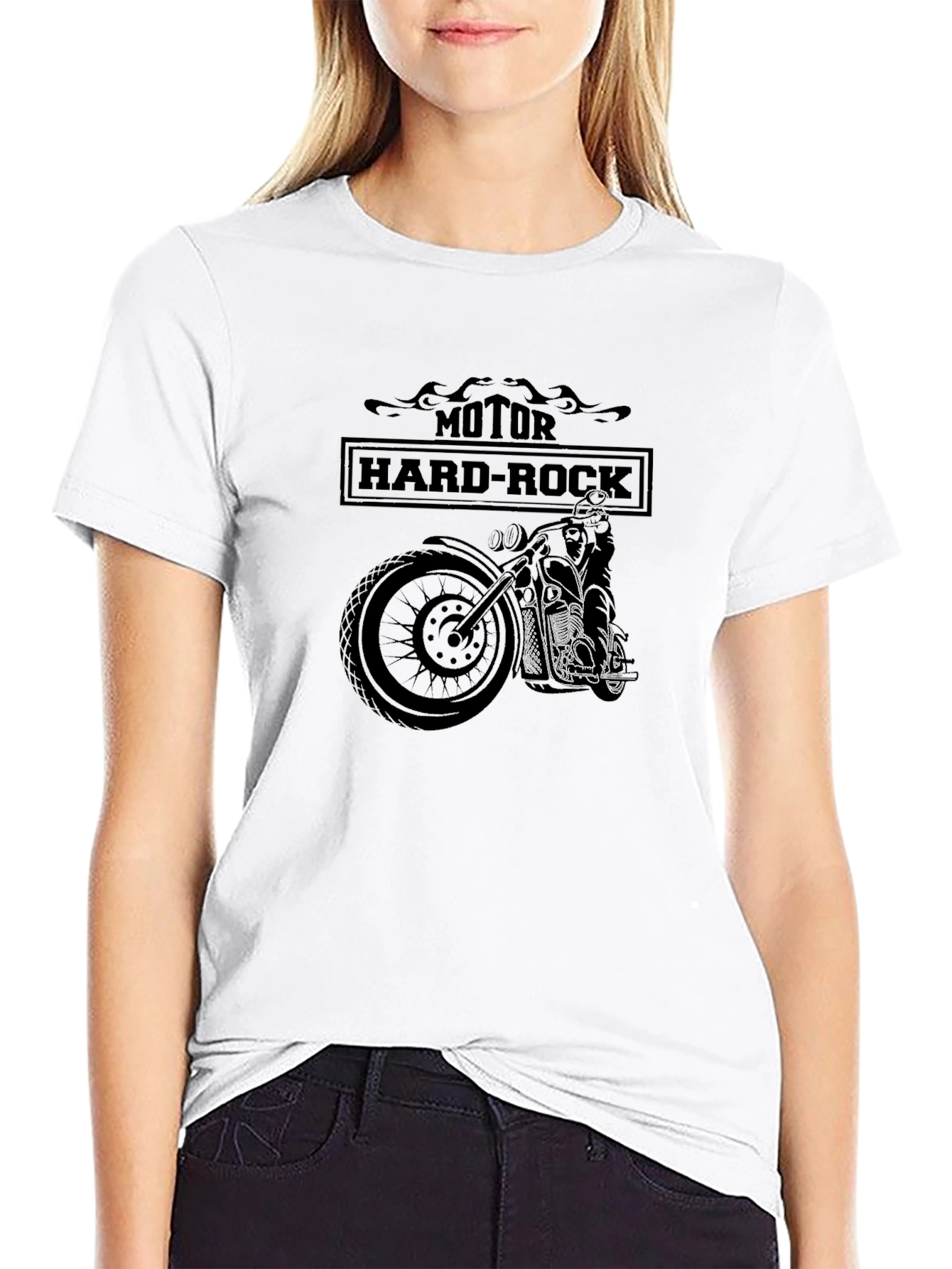 Motor Hard Rock Black T-Shirt