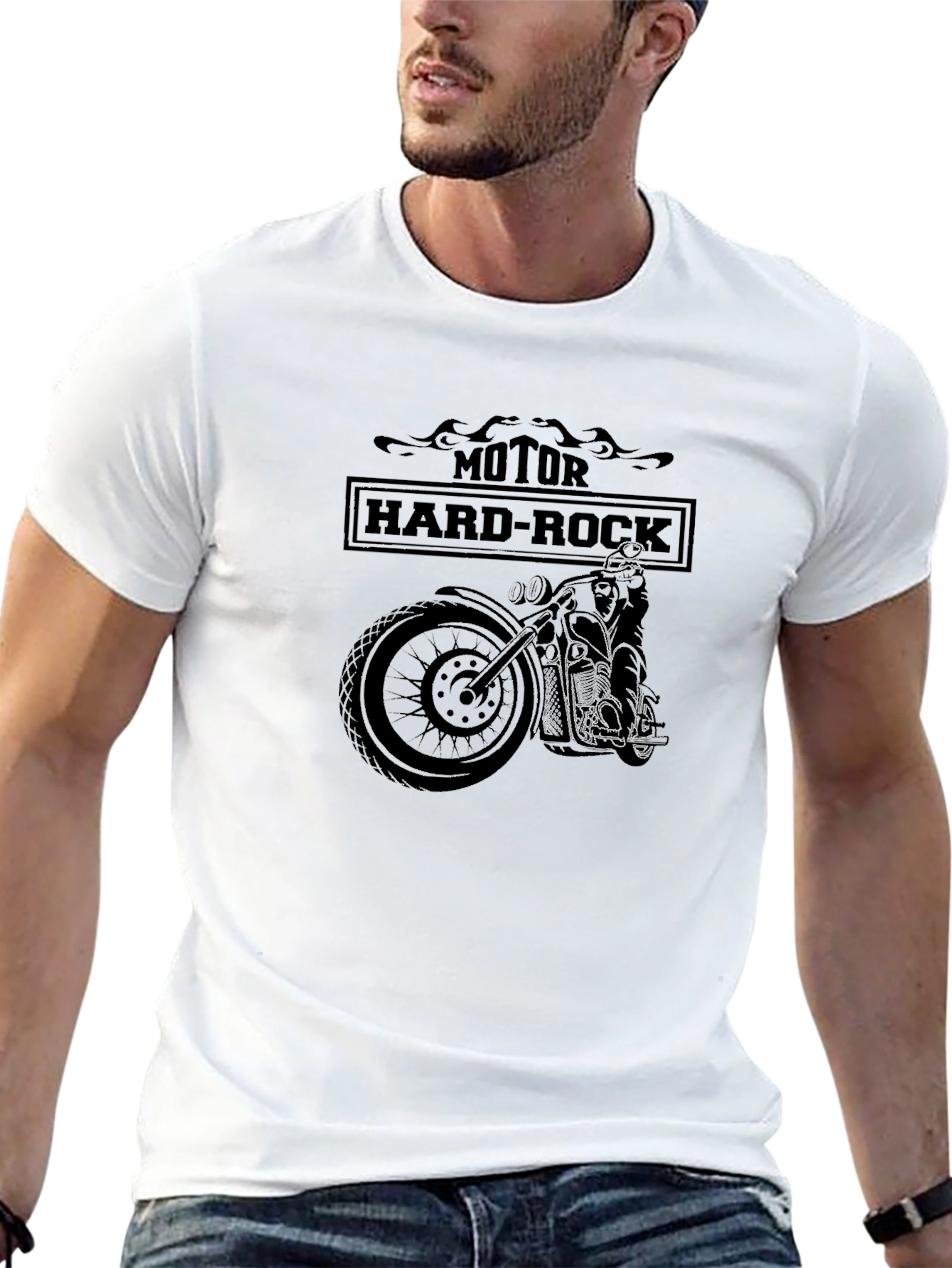 Motor Hard Rock Black T-Shirt