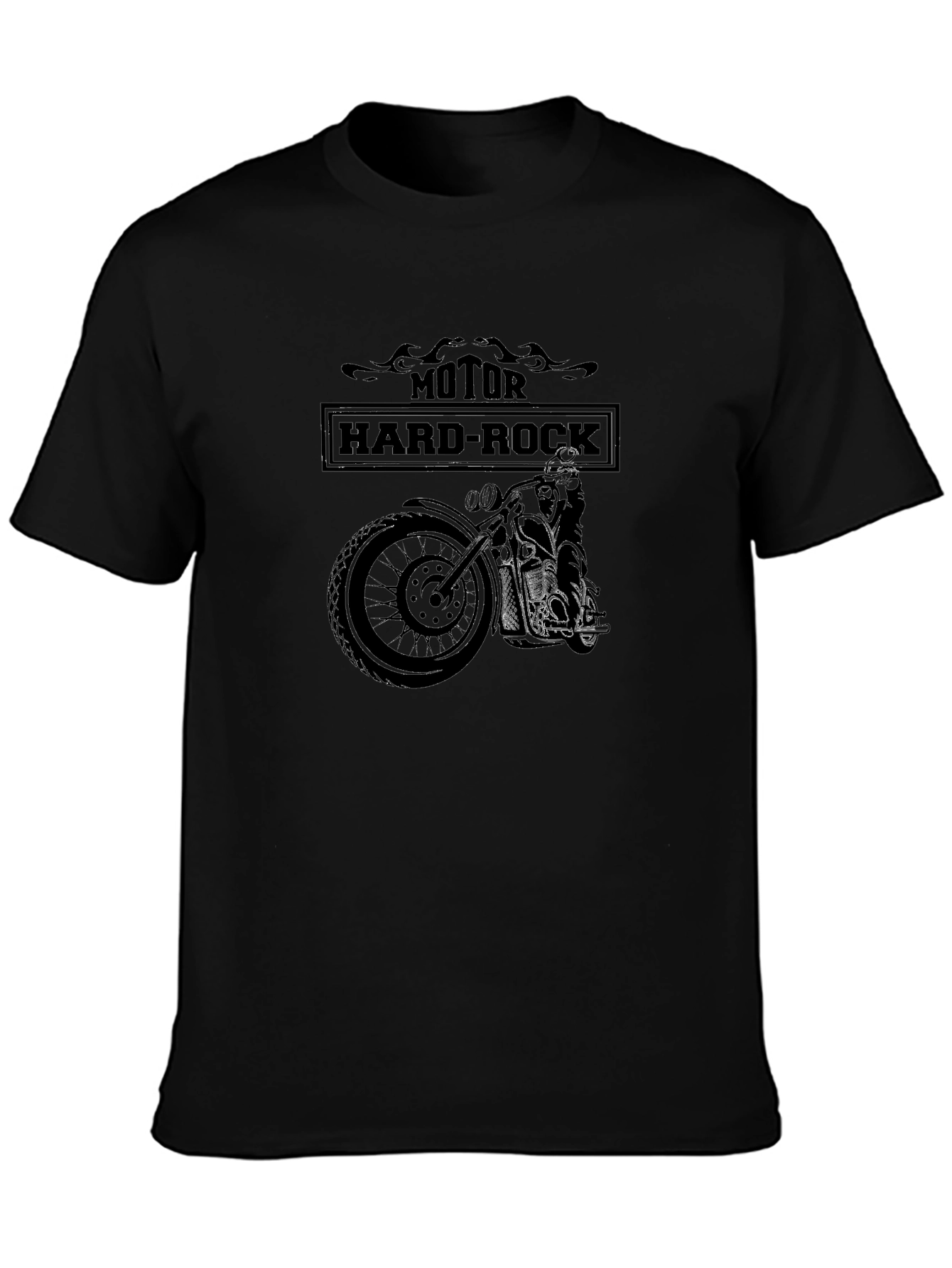 Motor Hard Rock Black T-Shirt