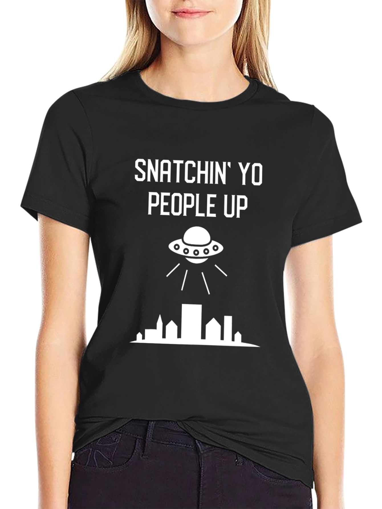 Snatchin Yo People Up Graphic T-Shirt