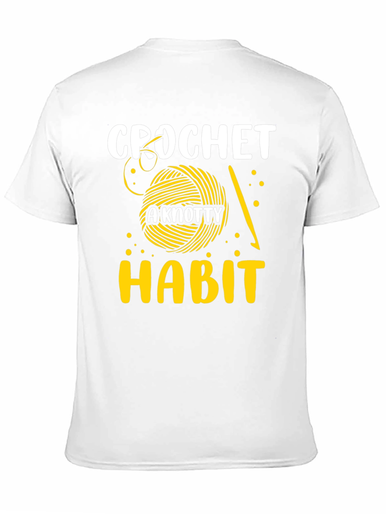 Crochet A Knotty Habit Graphic Tee