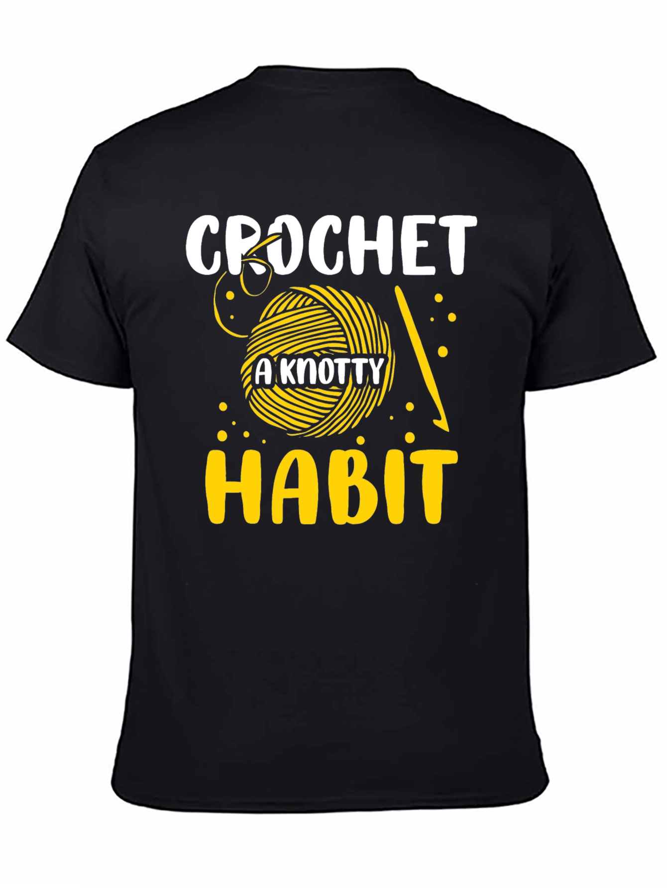 Crochet A Knotty Habit Graphic Tee