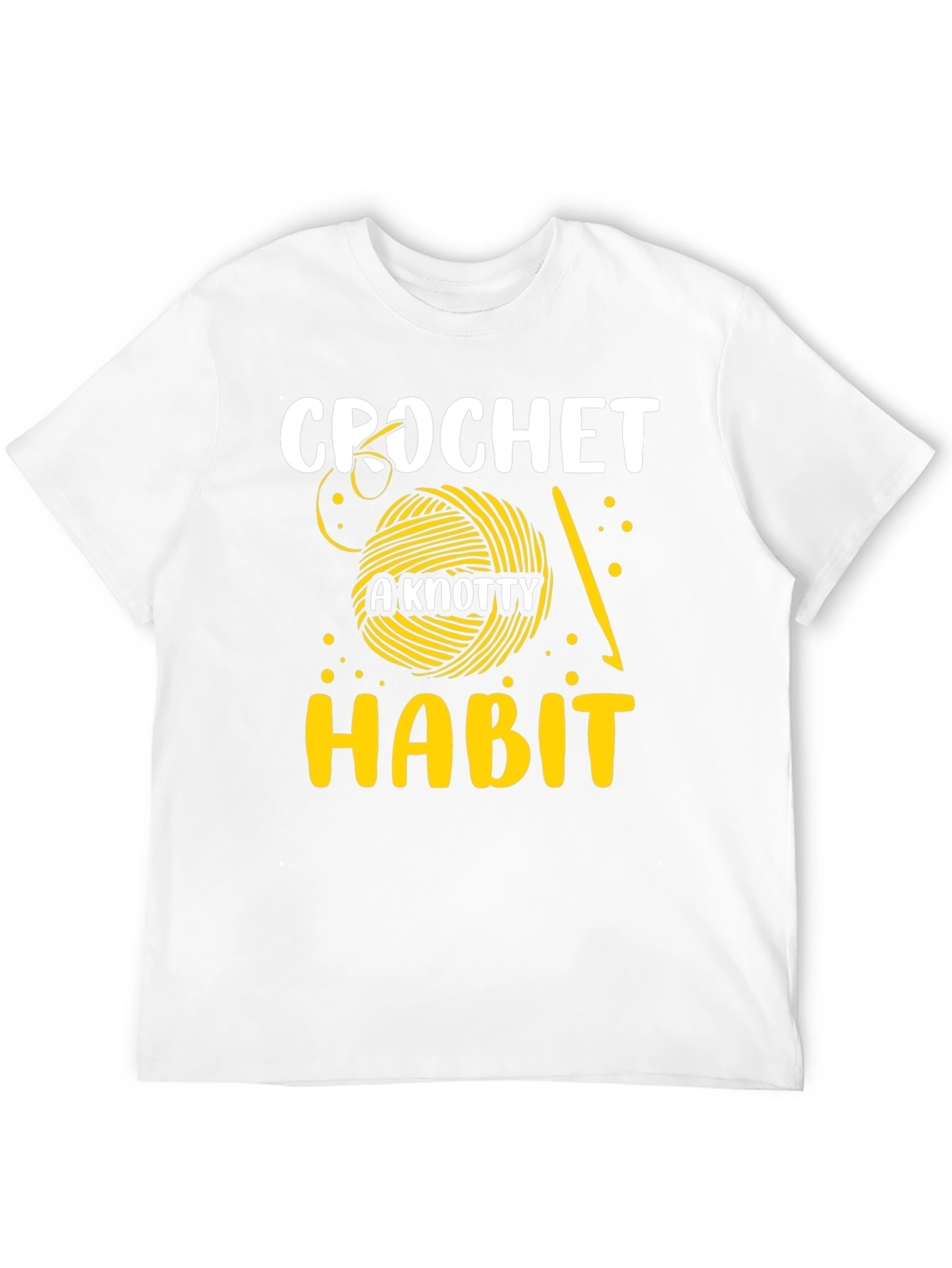 Crochet A Knotty Habit Graphic Tee