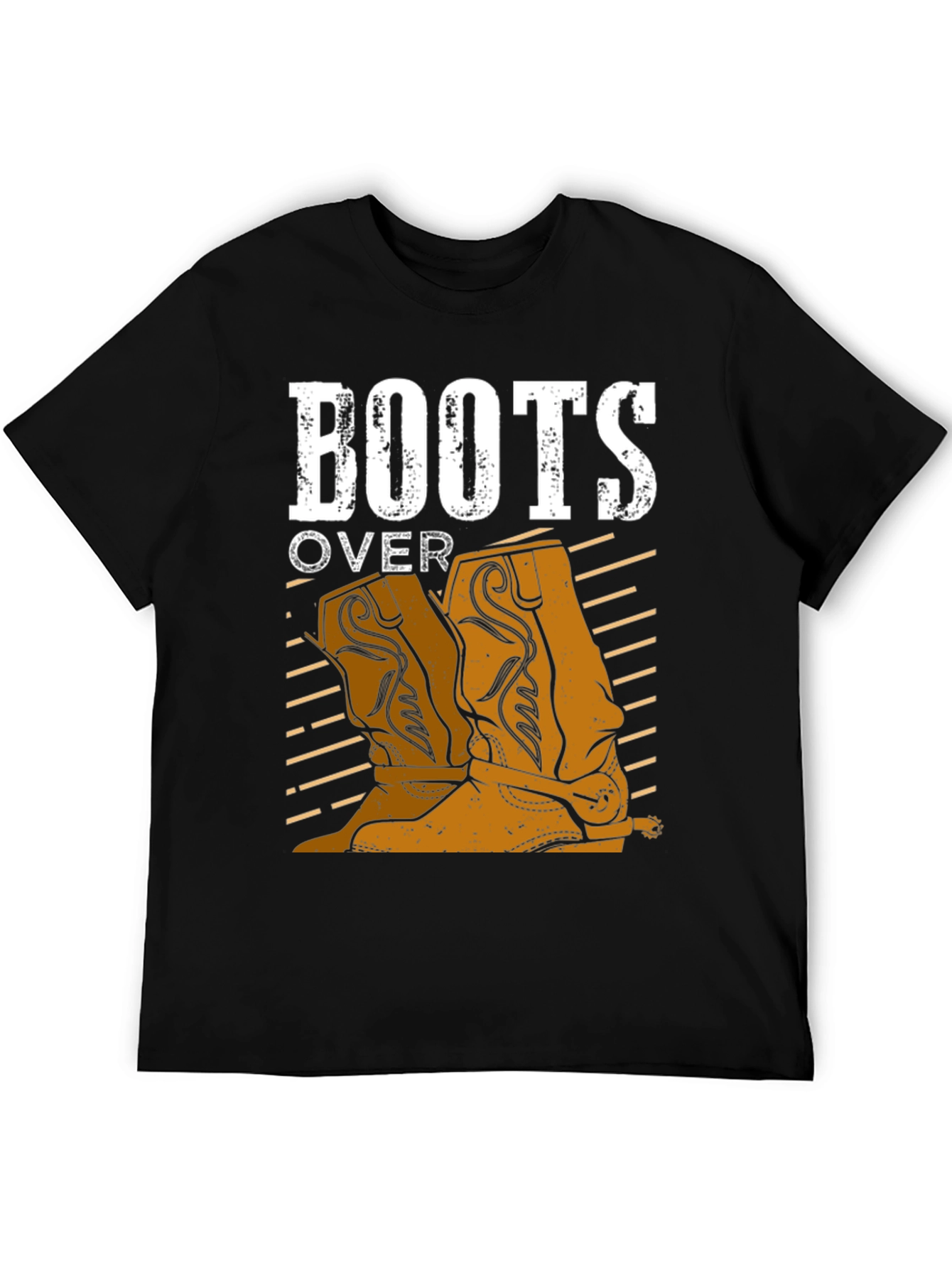 Boots Over... T-Shirt - Country Western Style