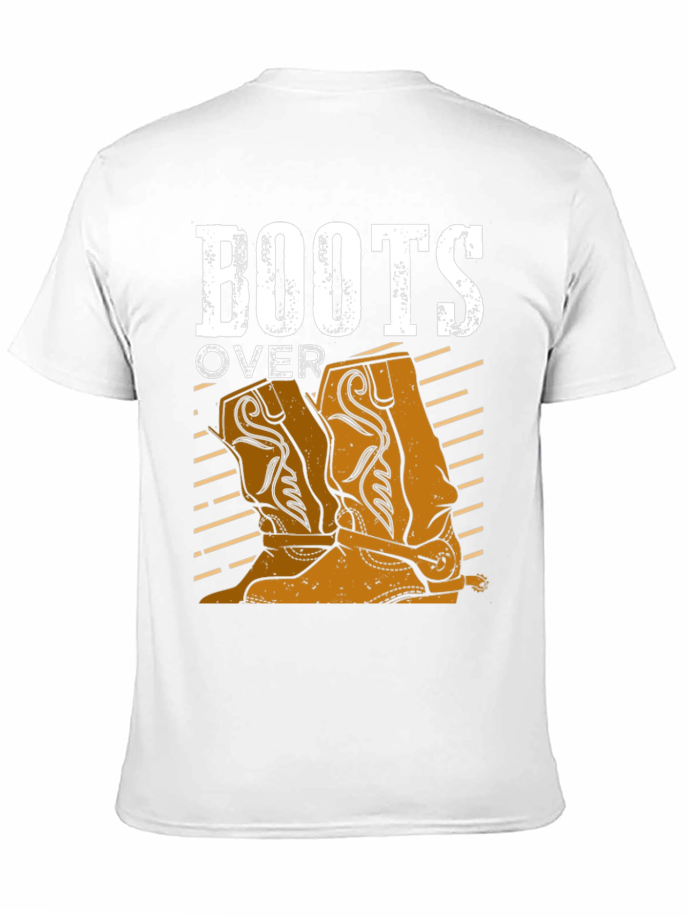 Boots Over... T-Shirt - Country Western Style