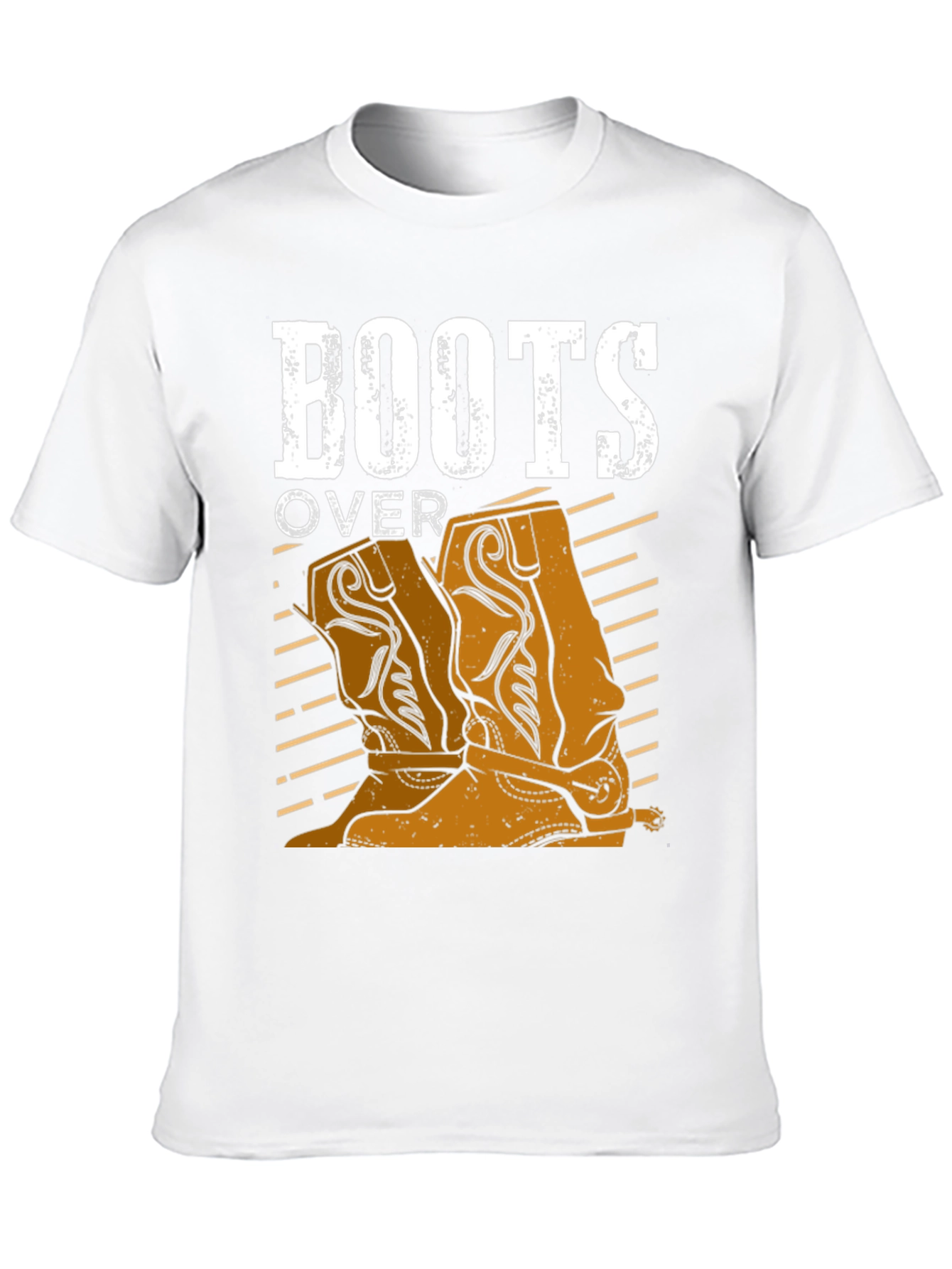 Boots Over... T-Shirt - Country Western Style