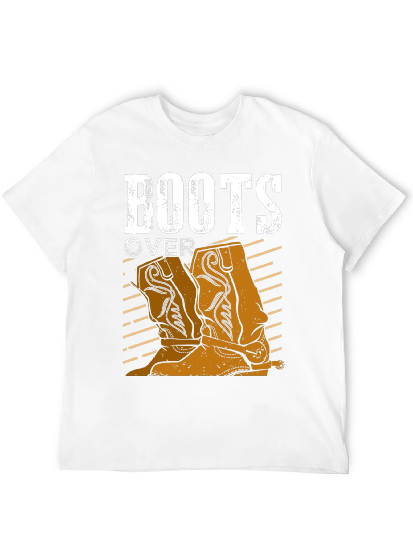Boots Over... T-Shirt - Country Western Style