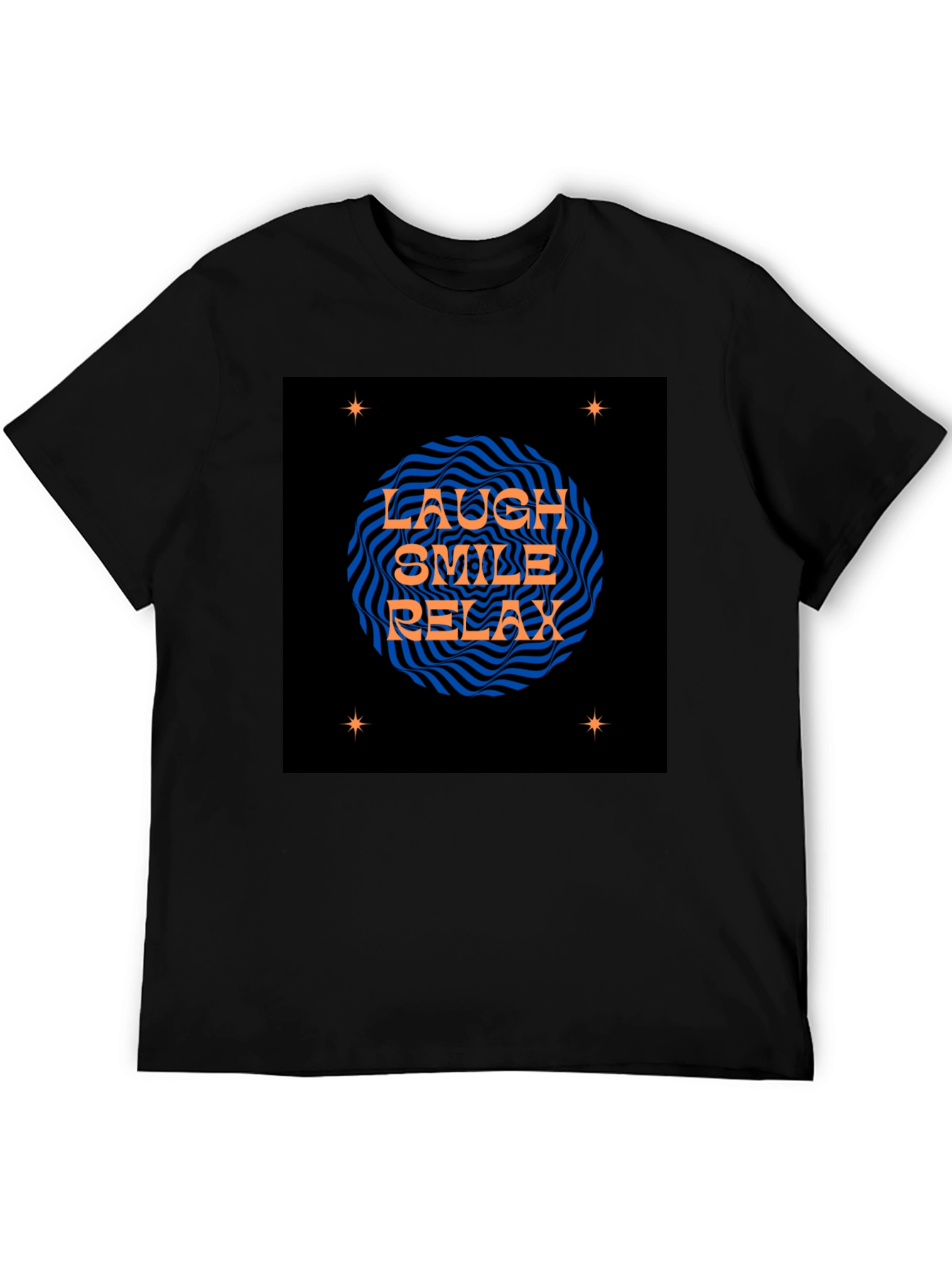 Laugh Smile Relax Graphic Tee - Stylish Comfort