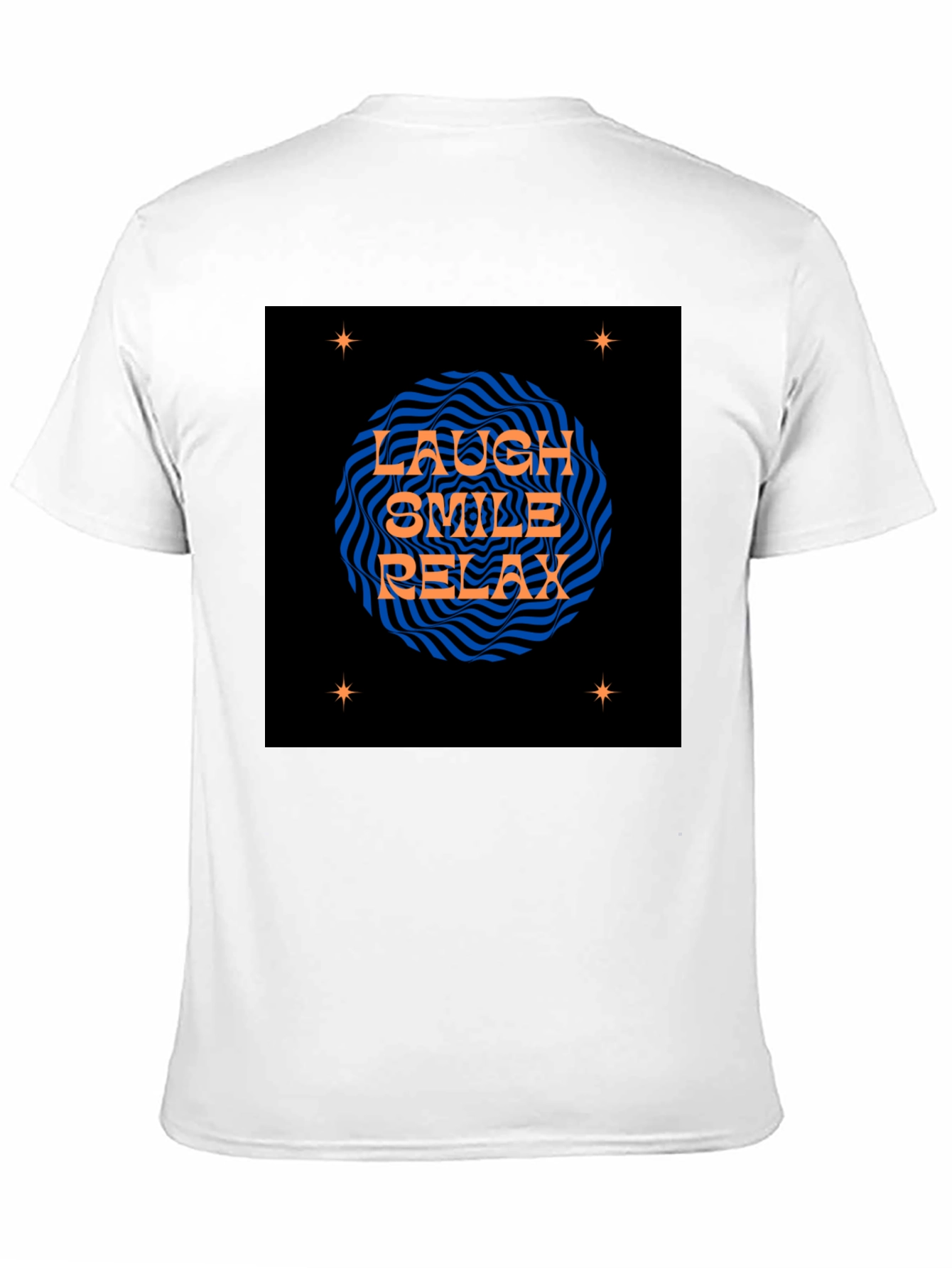 Laugh Smile Relax Graphic Tee - Stylish Comfort