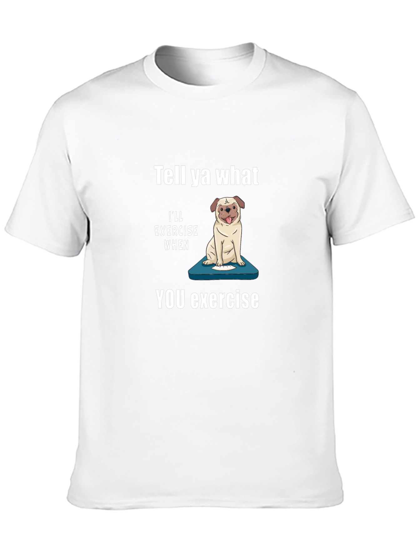 Funny Dog Exercise T-Shirt