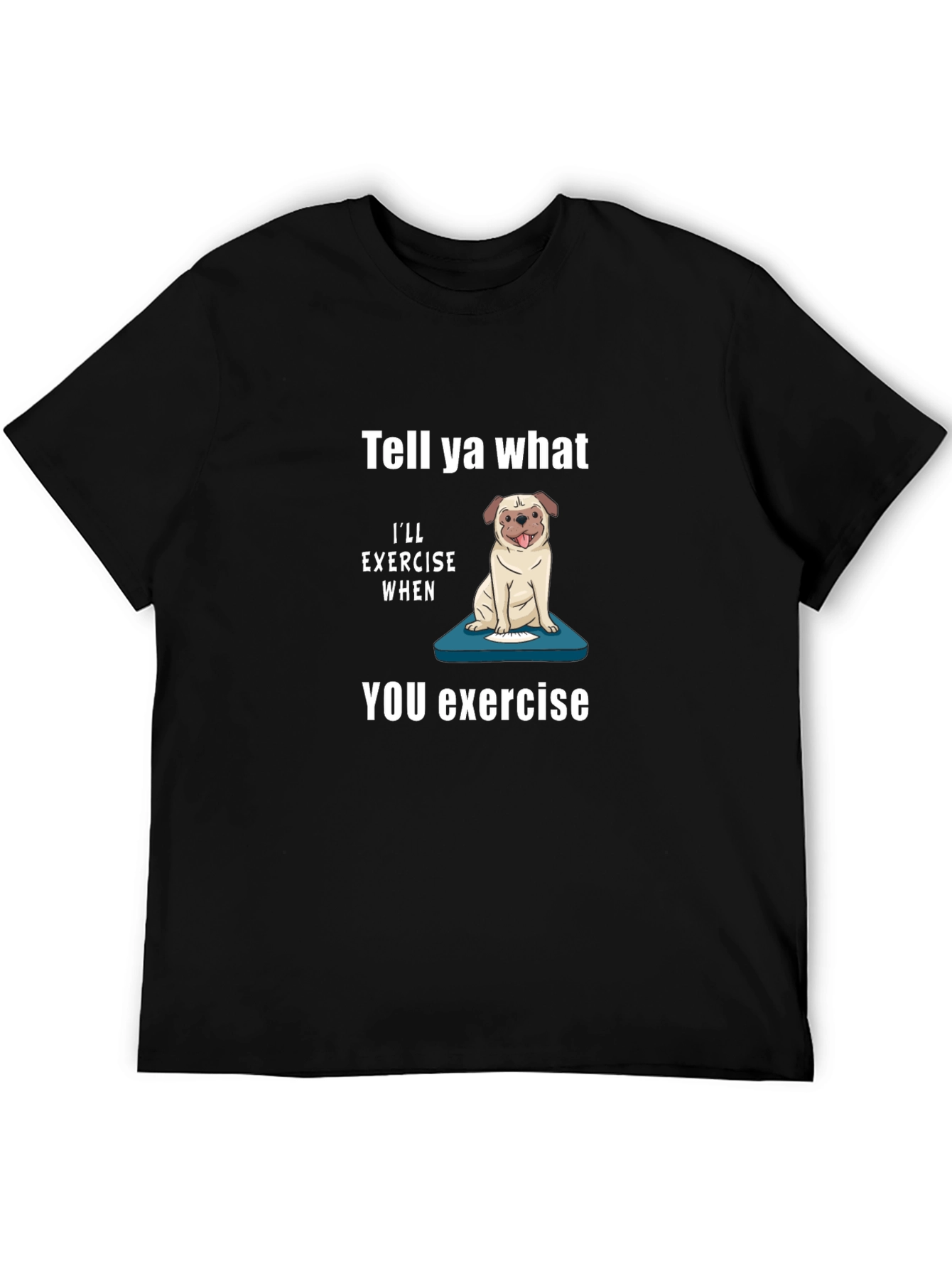 Funny Dog Exercise T-Shirt