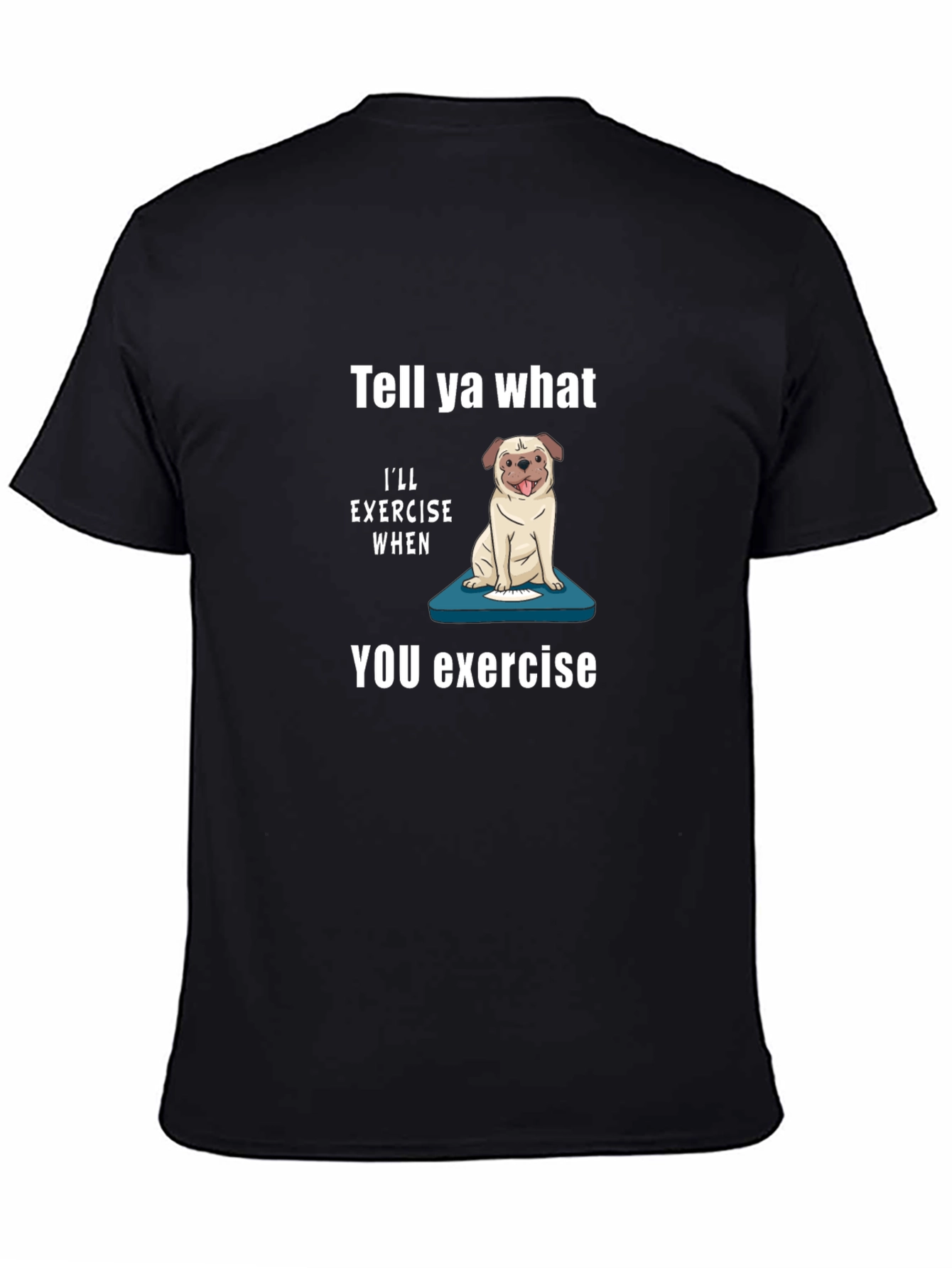 Funny Dog Exercise T-Shirt