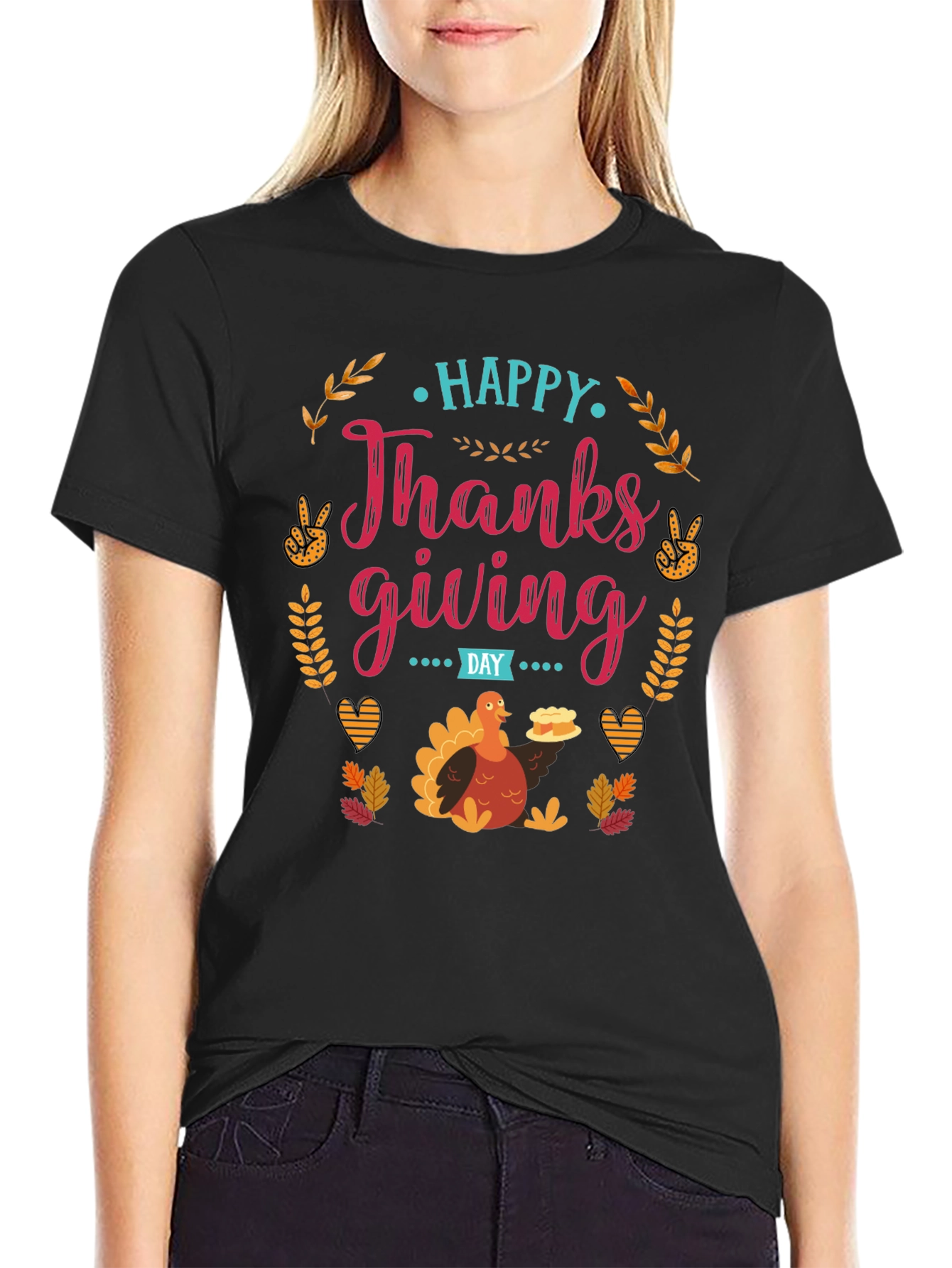 Happy Thanksgiving Day Graphic Tee